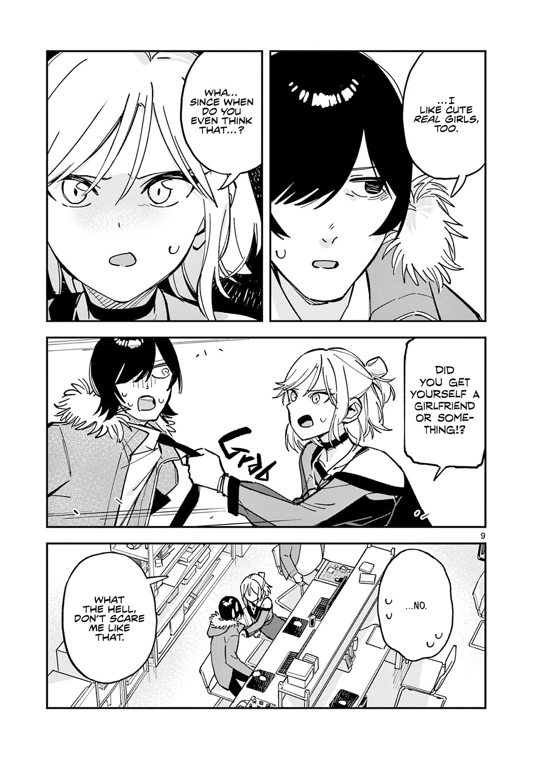 After School, We Wander in Space Chapter 16 page 9 - Chapter 16