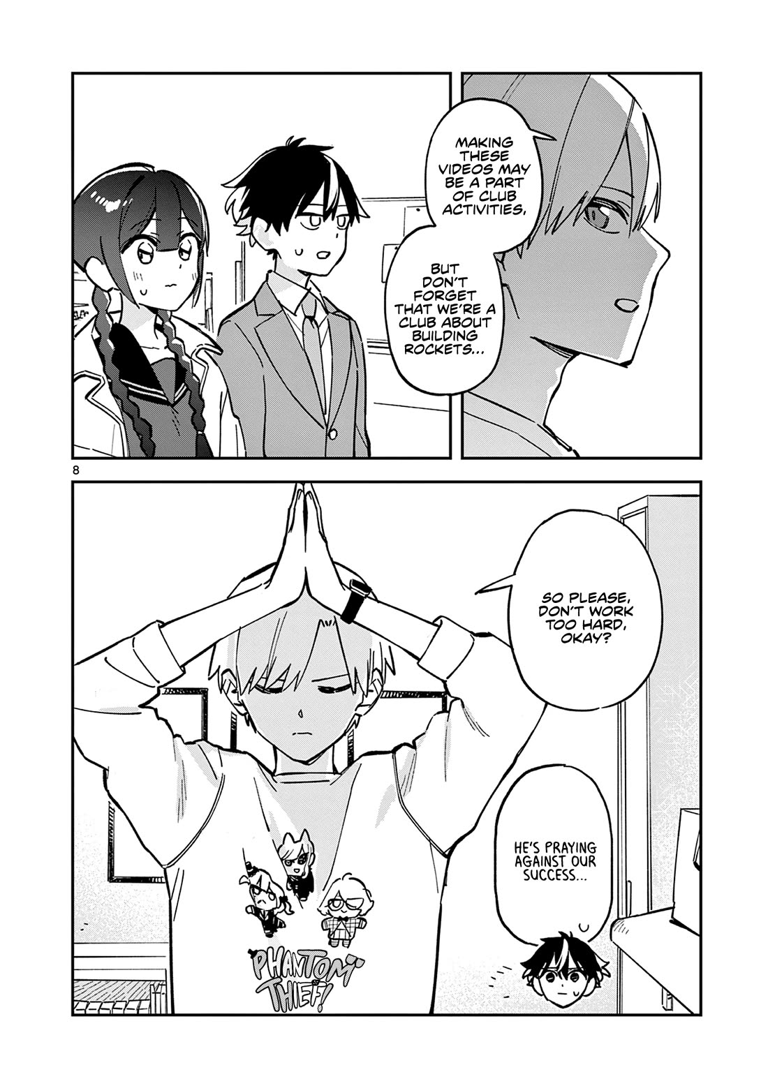 After School, We Wander in Space Chapter 17 page 8 - Chapter 17
