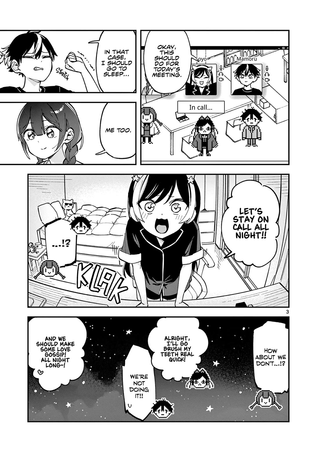 After School, We Wander in Space Chapter 18 page 3 - Chapter 18
