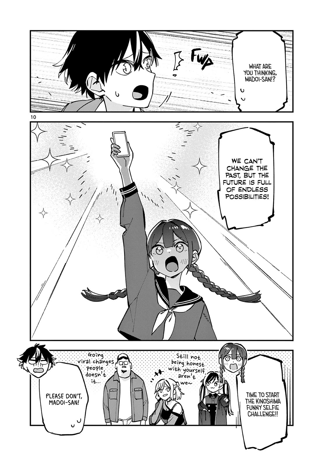 After School, We Wander in Space Chapter 19 page 10 - Chapter 19
