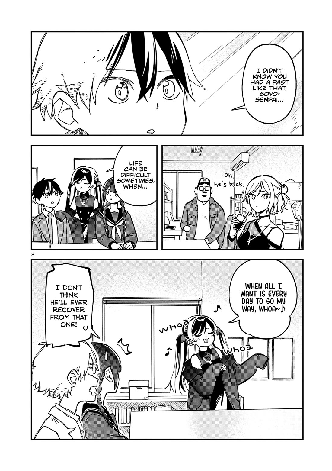 After School, We Wander in Space Chapter 19 page 8 - Chapter 19