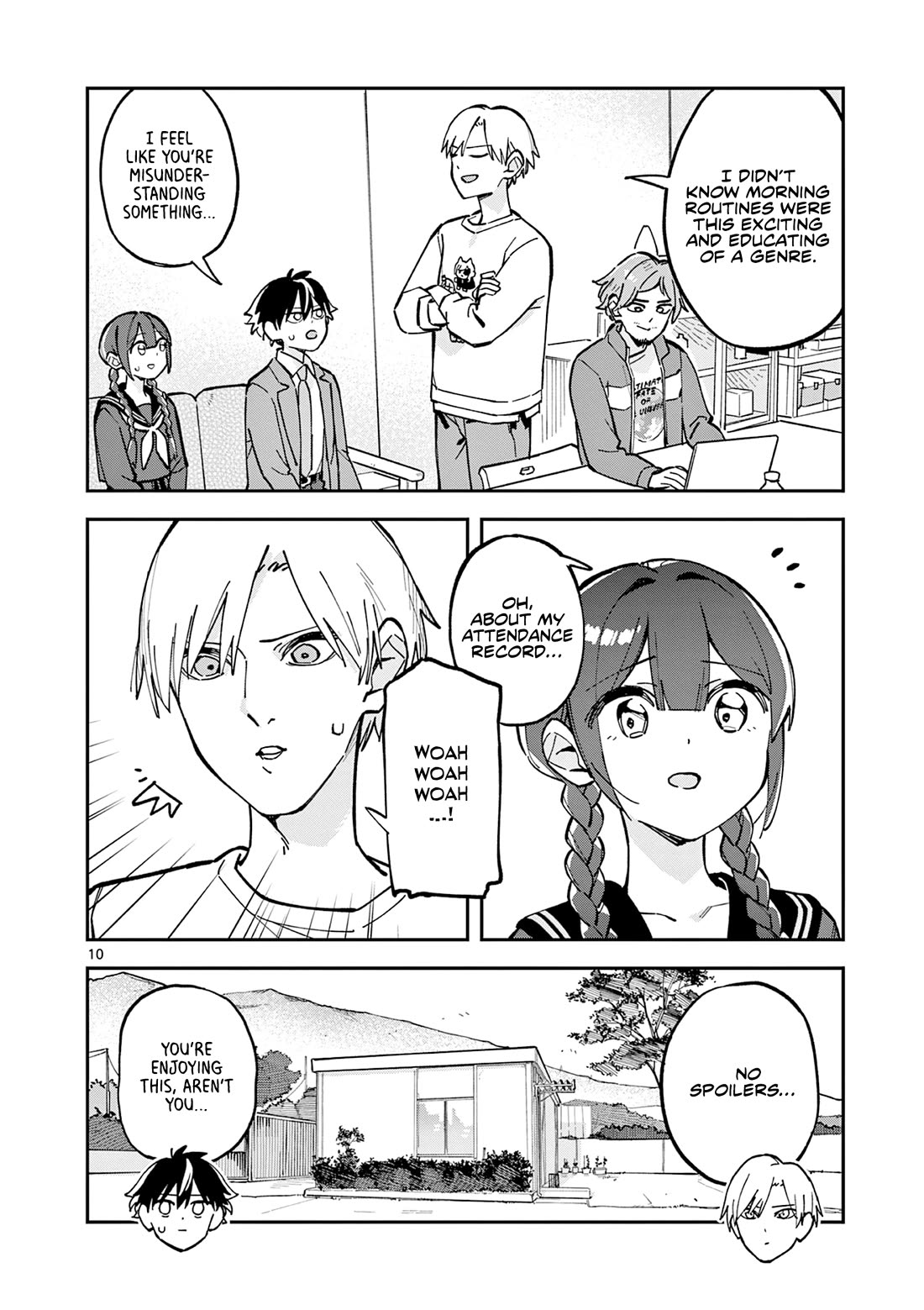 After School, We Wander in Space Chapter 20 page 10 - Chapter 20