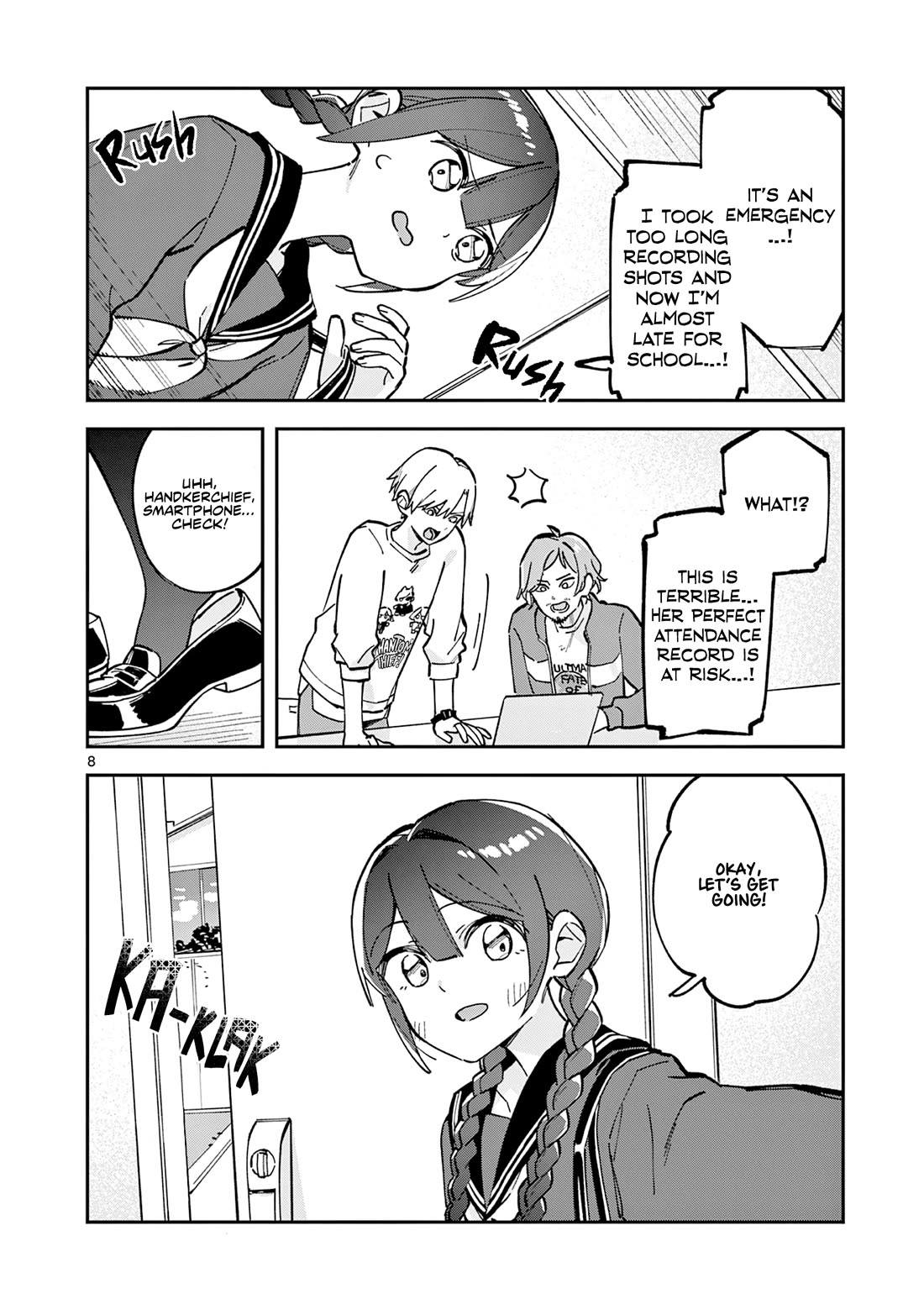 After School, We Wander in Space Chapter 20 page 8 - Chapter 20
