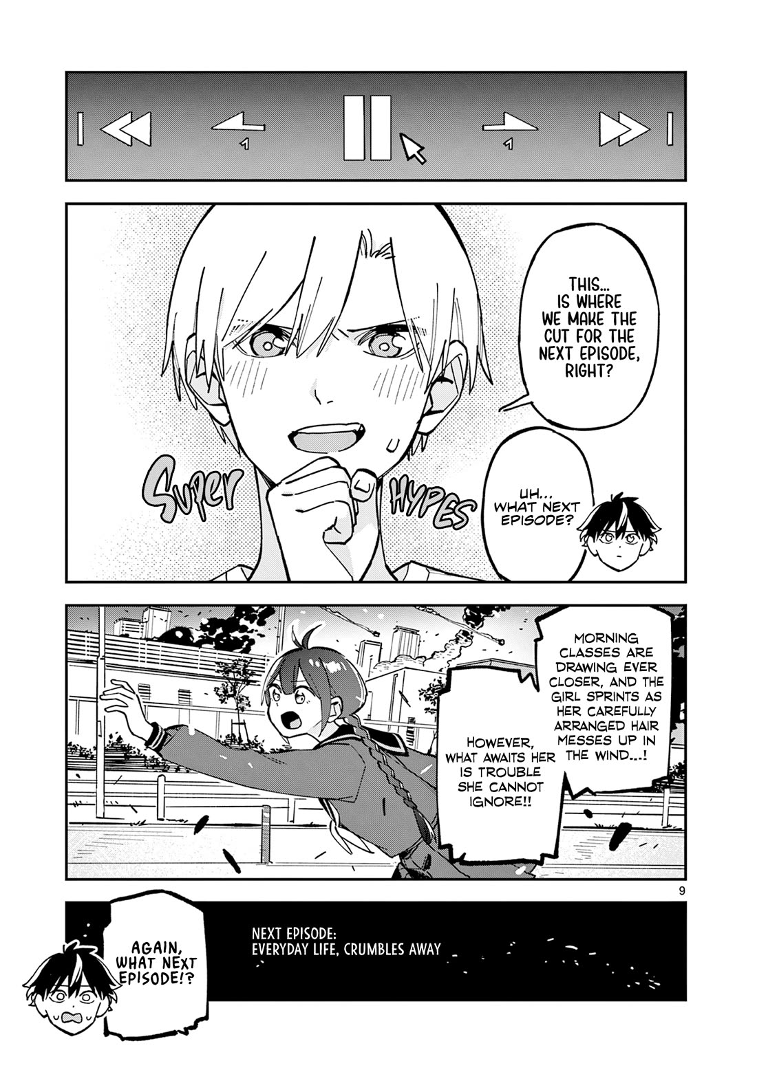 After School, We Wander in Space Chapter 20 page 9 - Chapter 20