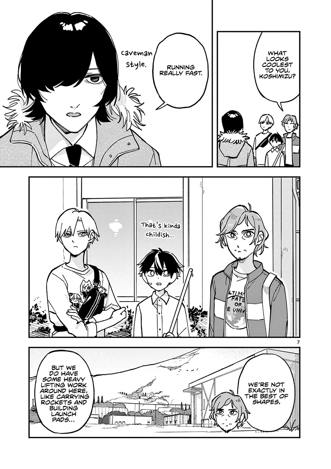 After School, We Wander in Space Chapter 21 page 7 - Chapter 21