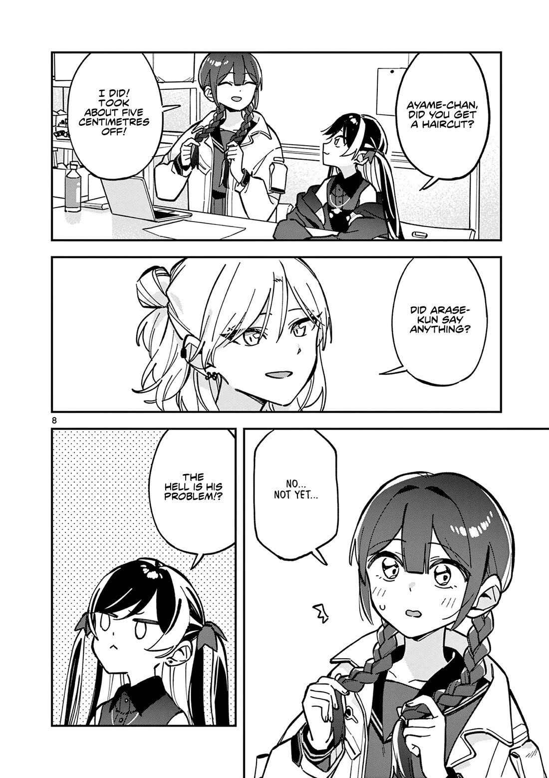 After School, We Wander in Space Chapter 21 page 8 - Chapter 21