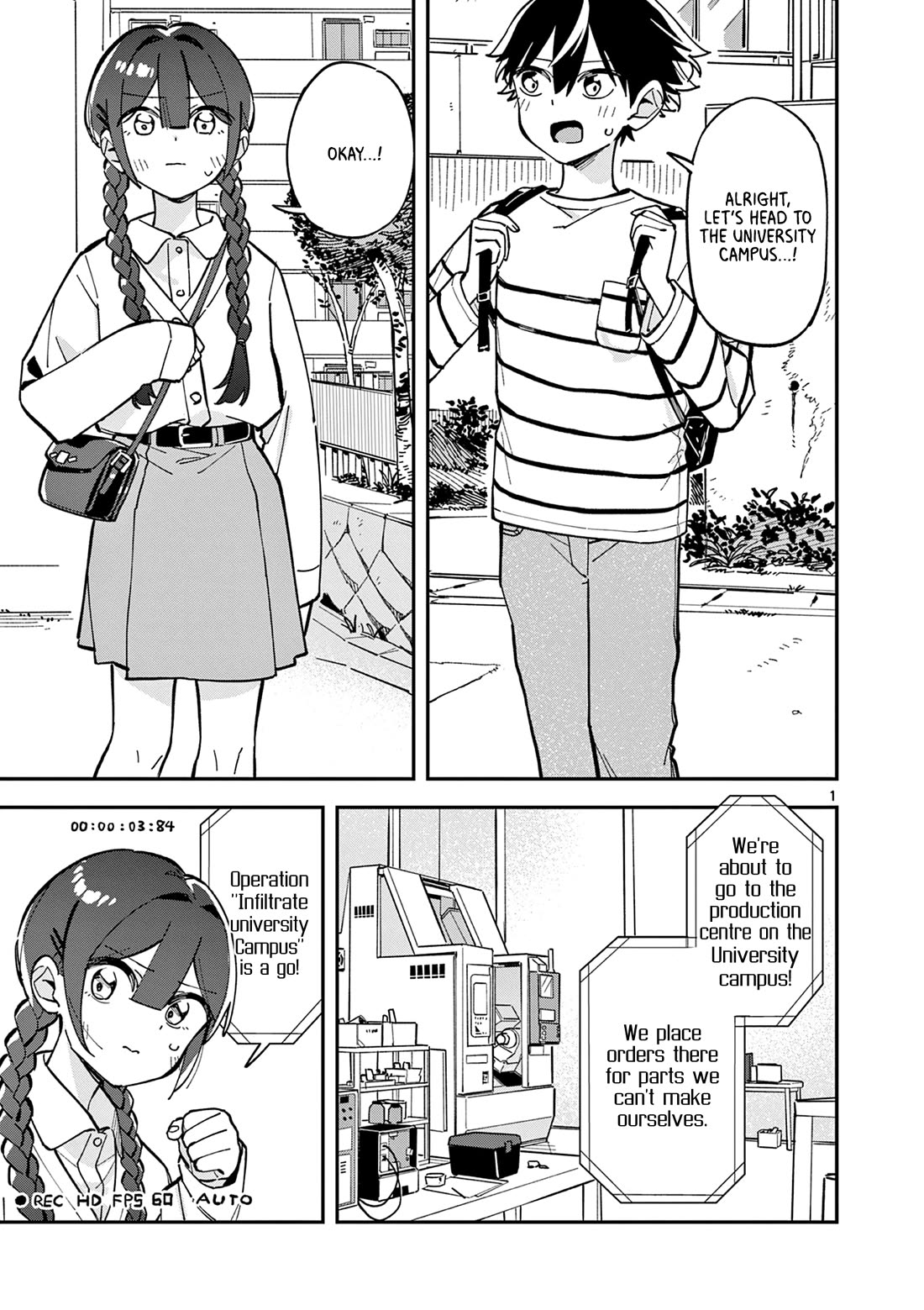 After School, We Wander in Space Chapter 22 page 1 - Chapter 22