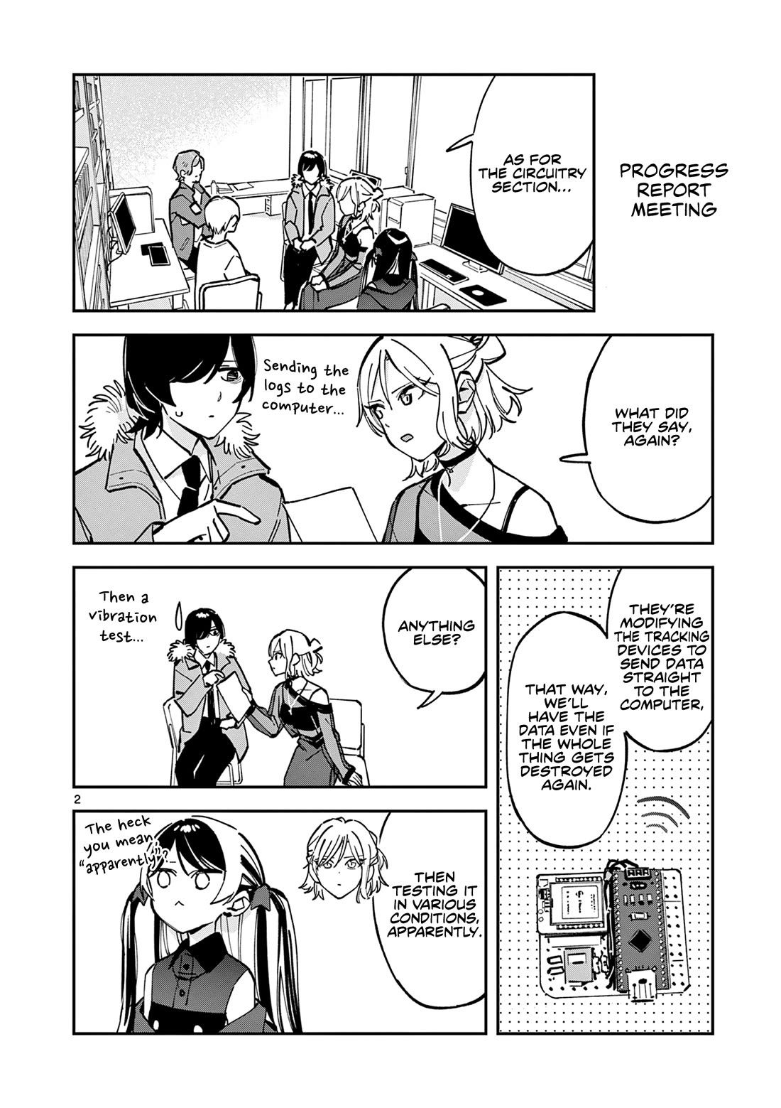 After School, We Wander in Space Chapter 26 page 2 - Chapter 26