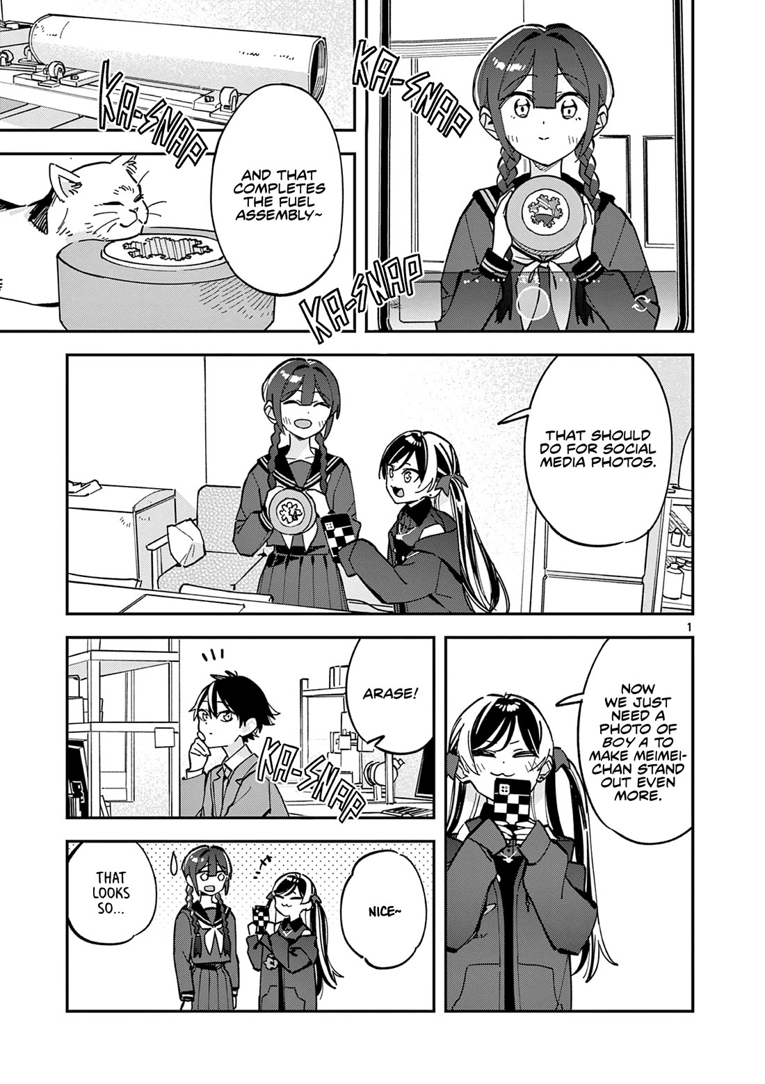 After School, We Wander in Space Chapter 28 page 1 - Chapter 28
