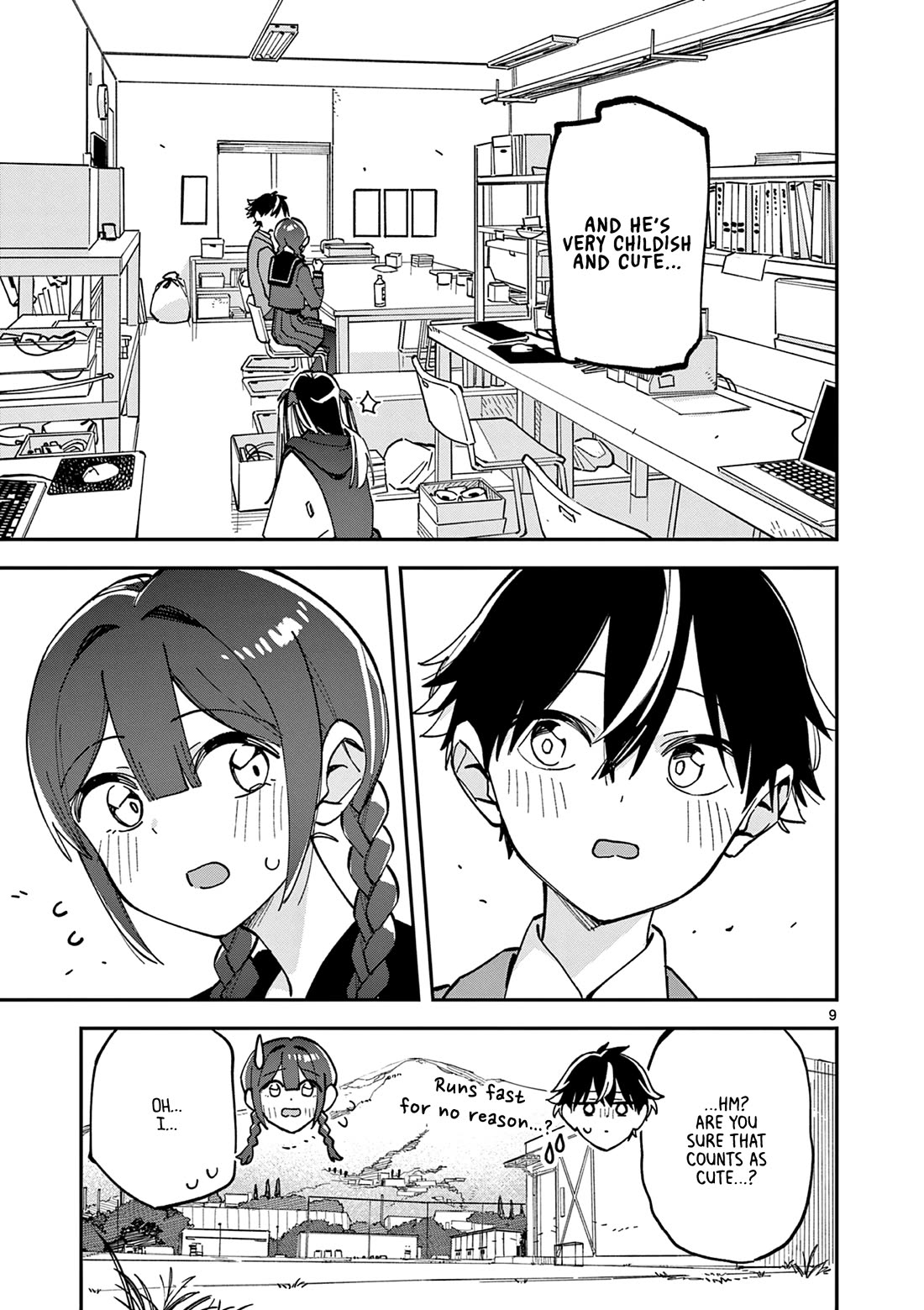 After School, We Wander in Space Chapter 28 page 9 - Chapter 28