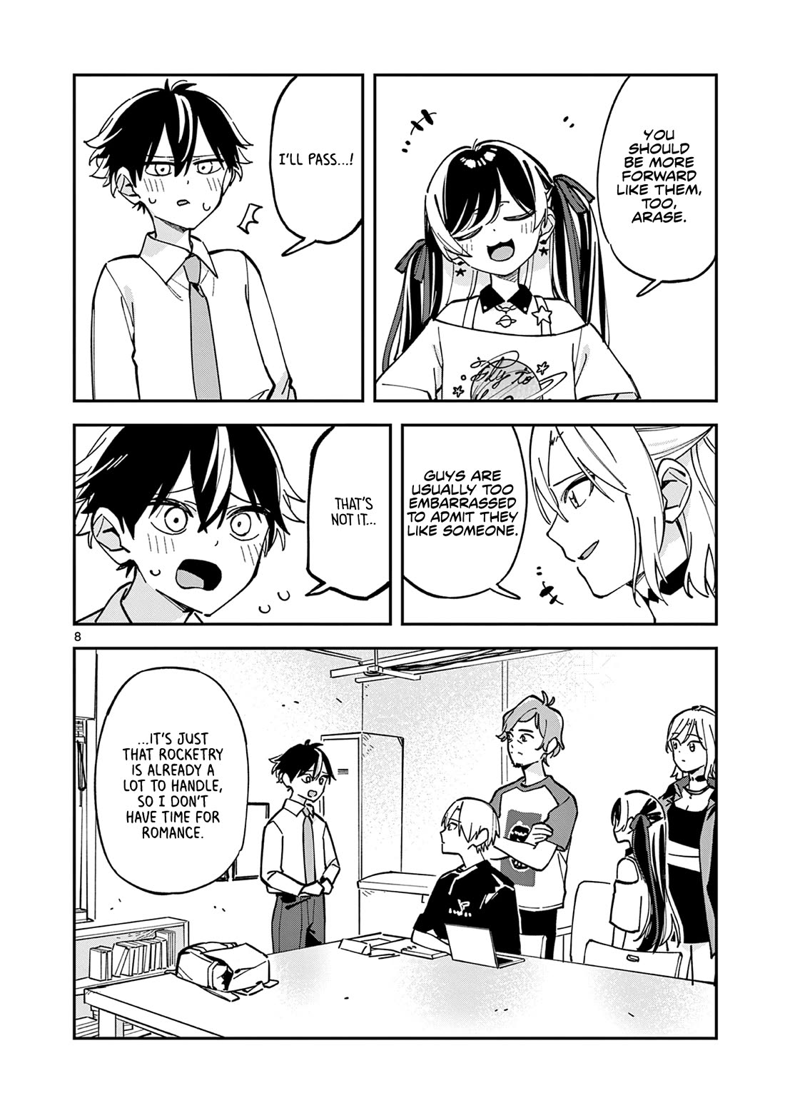After School, We Wander in Space Chapter 29 page 8 - Chapter 29