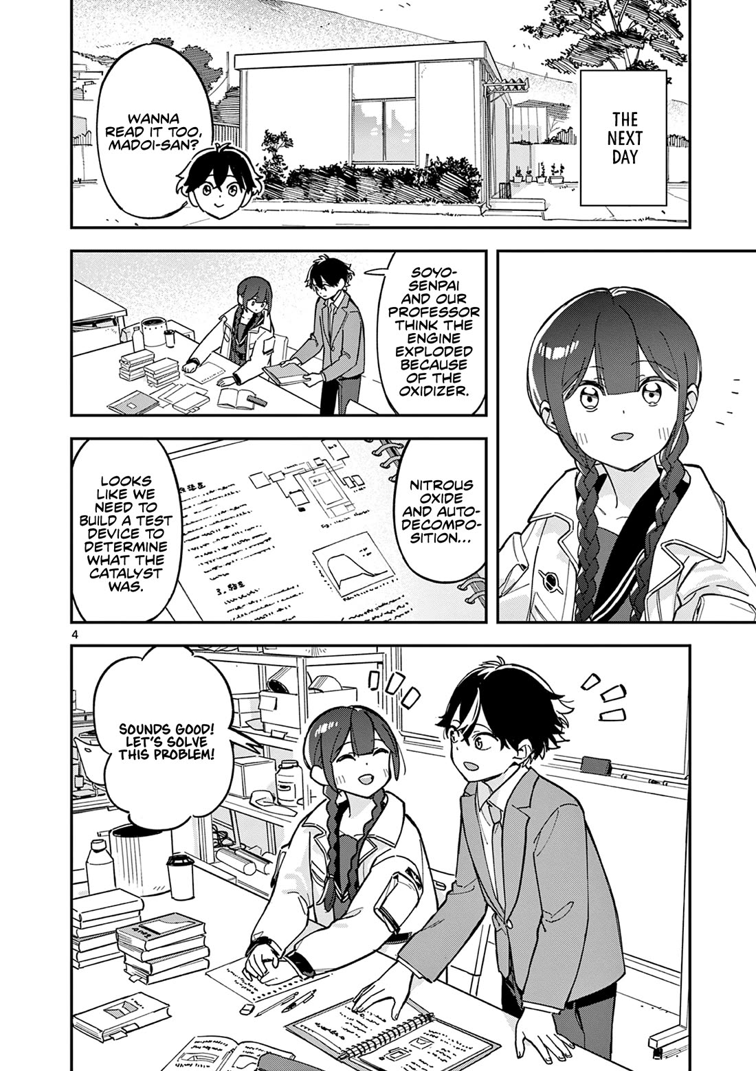After School, We Wander in Space Chapter 3 page 4 - Chapter 3