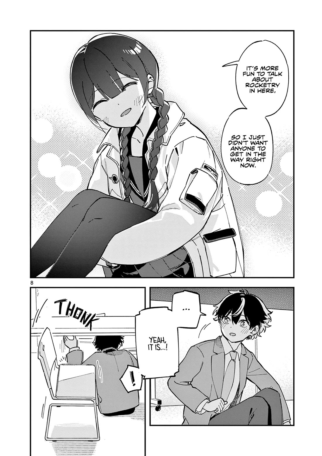 After School, We Wander in Space Chapter 3 page 8 - Chapter 3