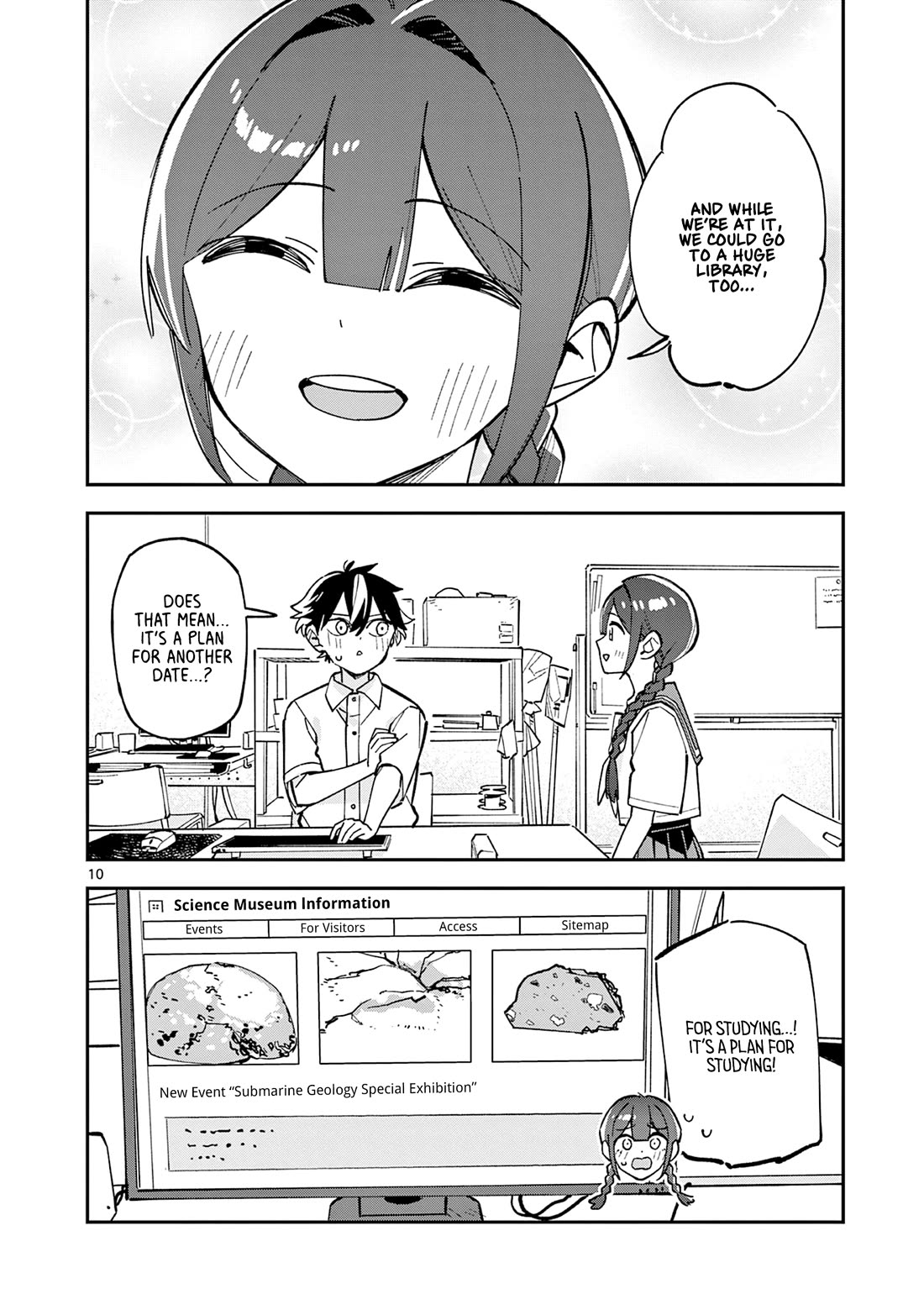 After School, We Wander in Space Chapter 31 page 10 - Chapter 31