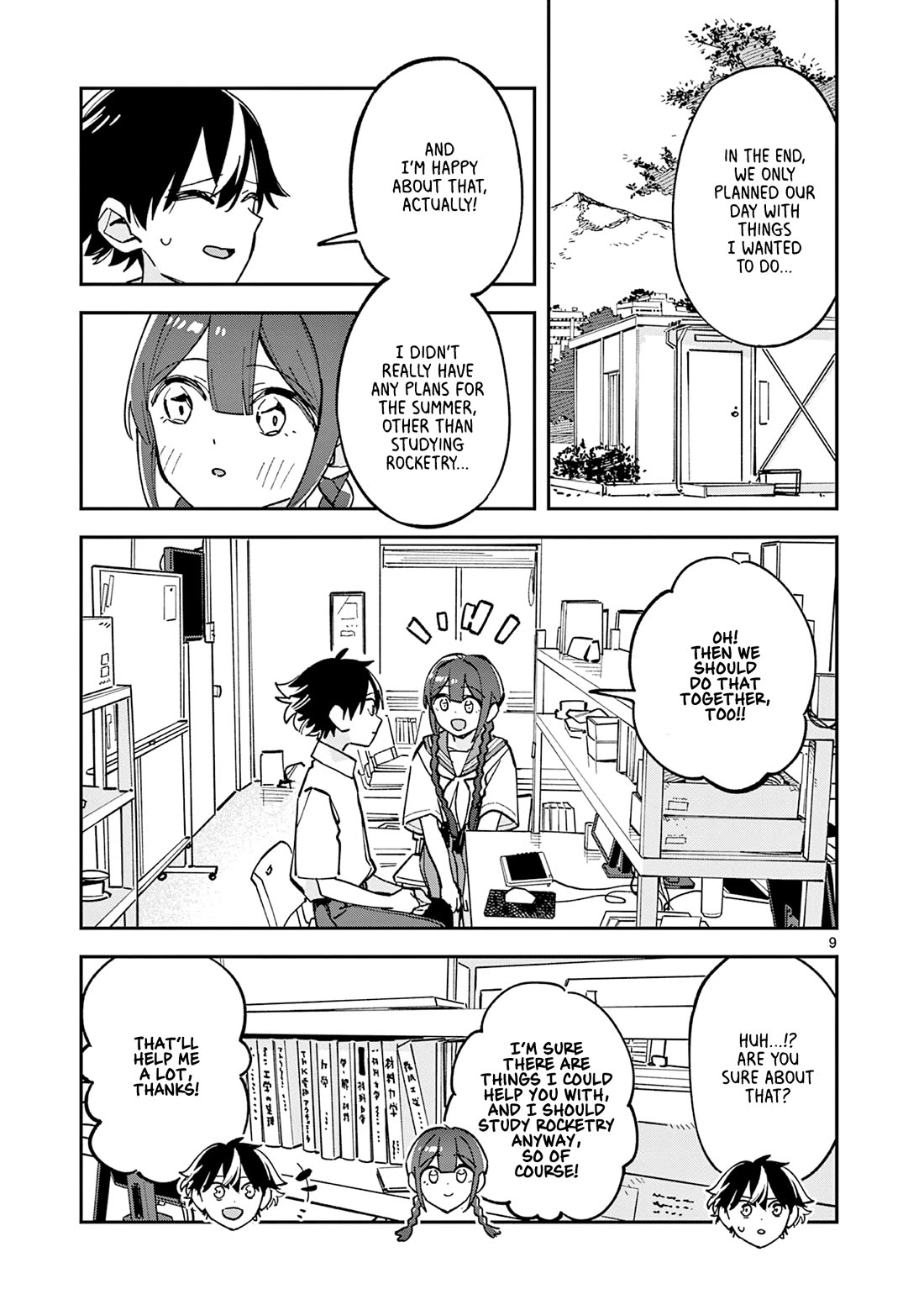 After School, We Wander in Space Chapter 31 page 9 - Chapter 31
