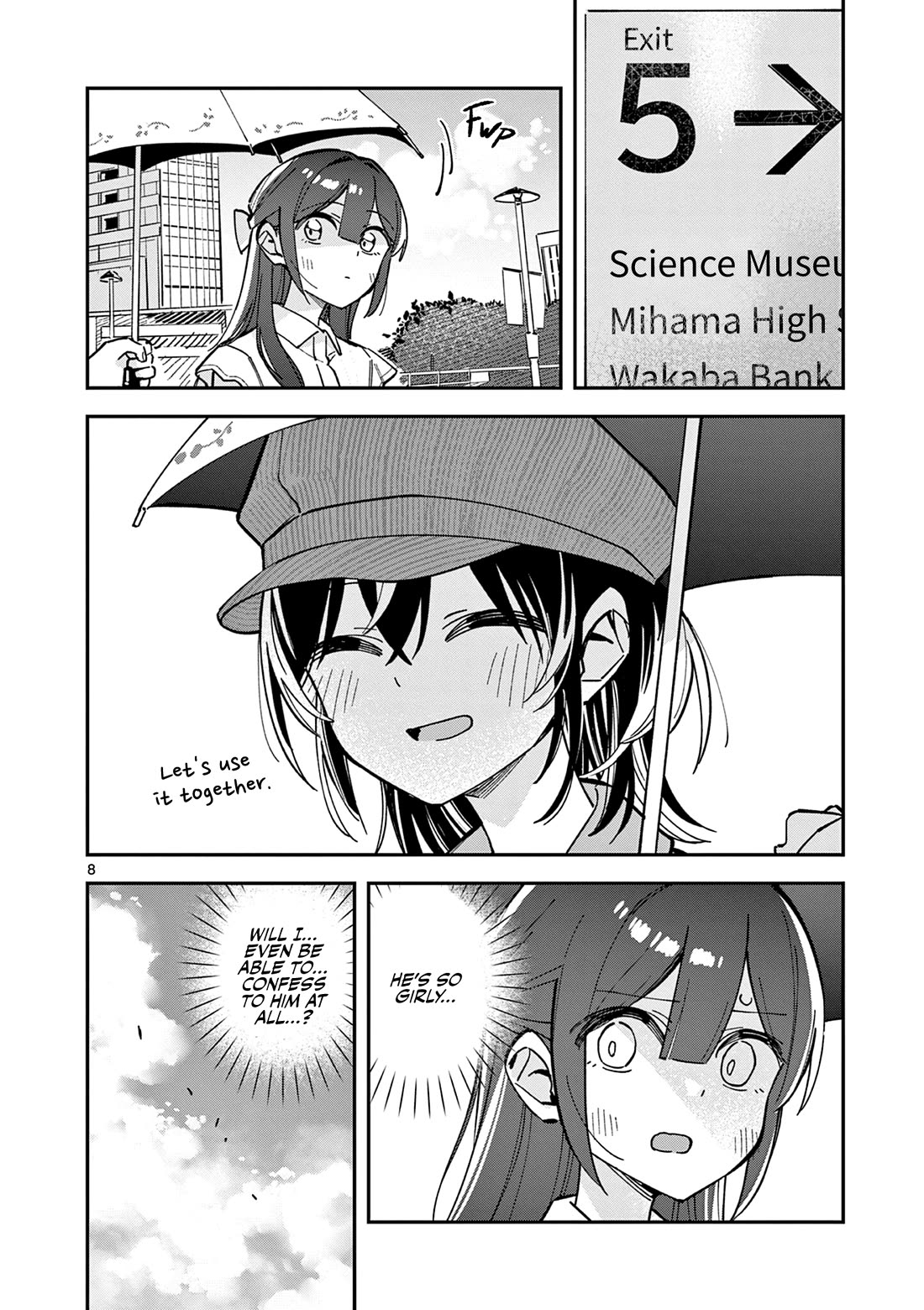 After School, We Wander in Space Chapter 33 page 8 - Chapter 33