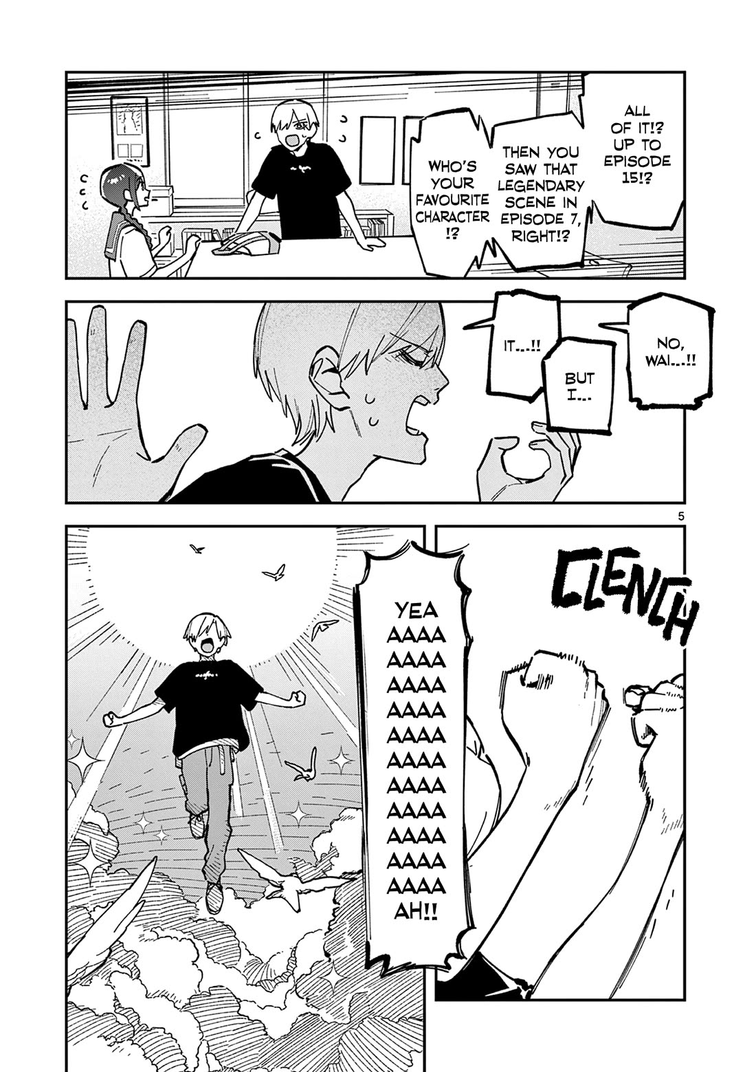 After School, We Wander in Space Chapter 36 page 5 - Chapter 36