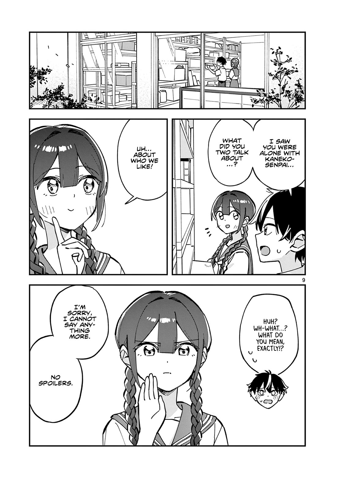 After School, We Wander in Space Chapter 36 page 9 - Chapter 36
