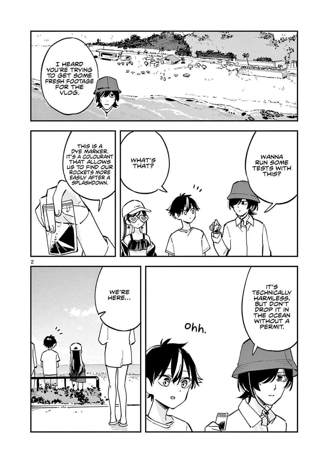After School, We Wander in Space Chapter 39 page 2 - Chapter 39