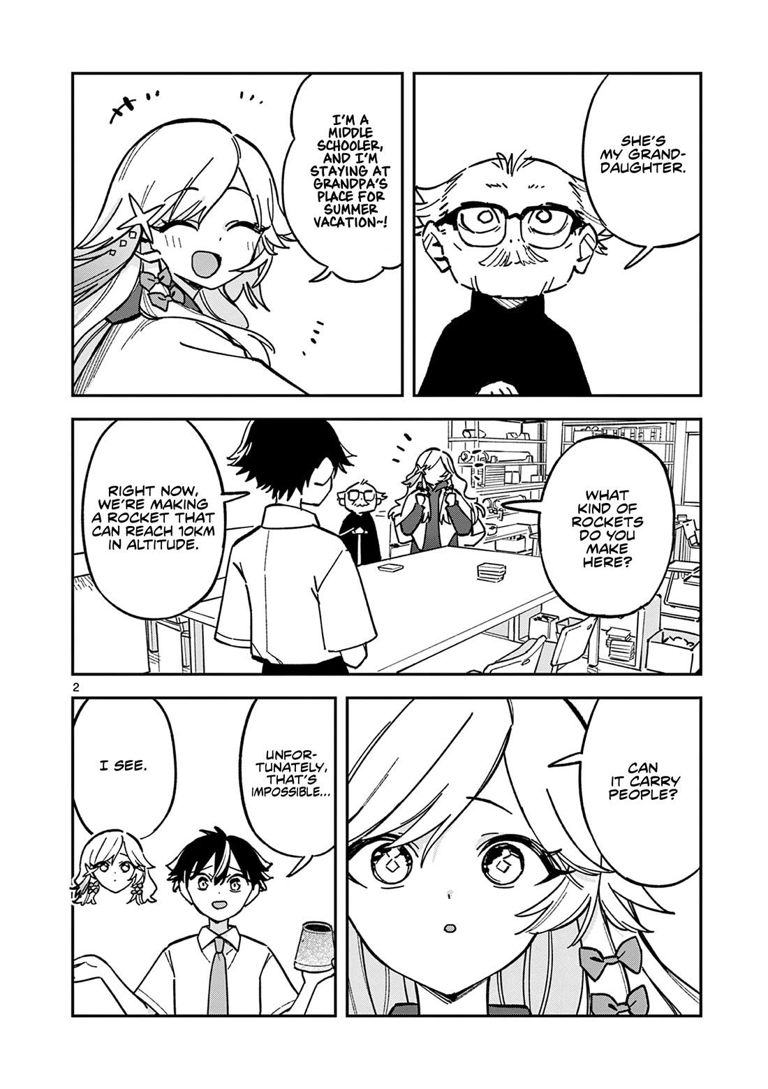 After School, We Wander in Space Chapter 44 page 2 - Chapter 44