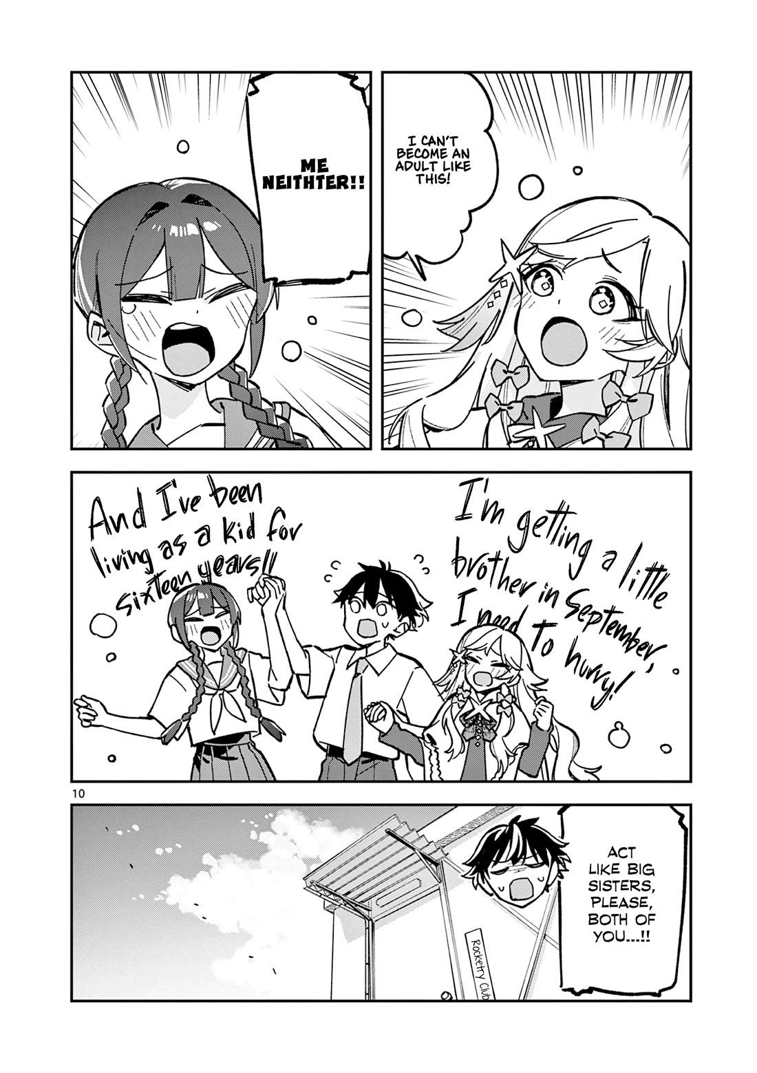 After School, We Wander in Space Chapter 45 page 10 - Chapter 45