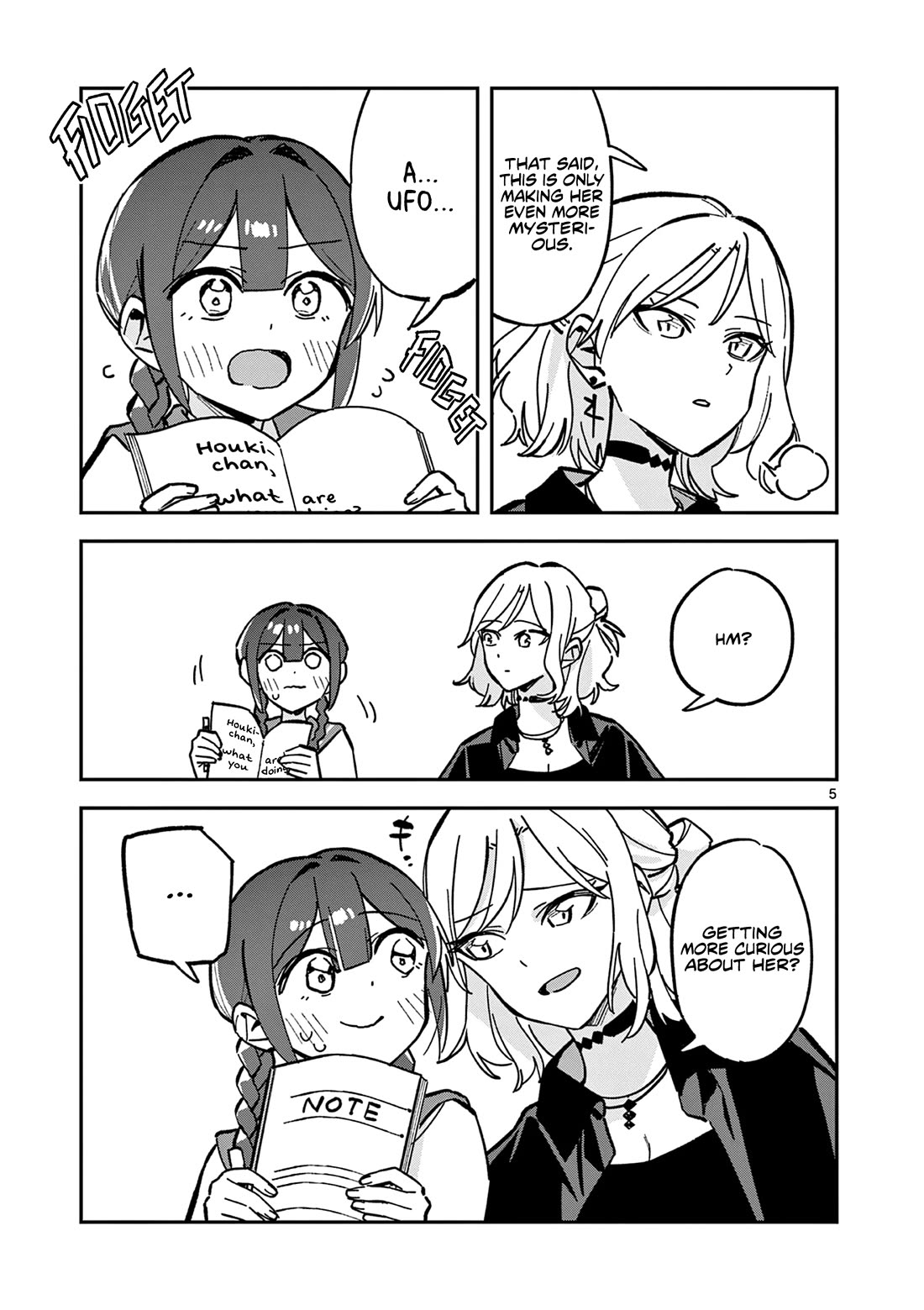 After School, We Wander in Space Chapter 46 page 5 - Chapter 46