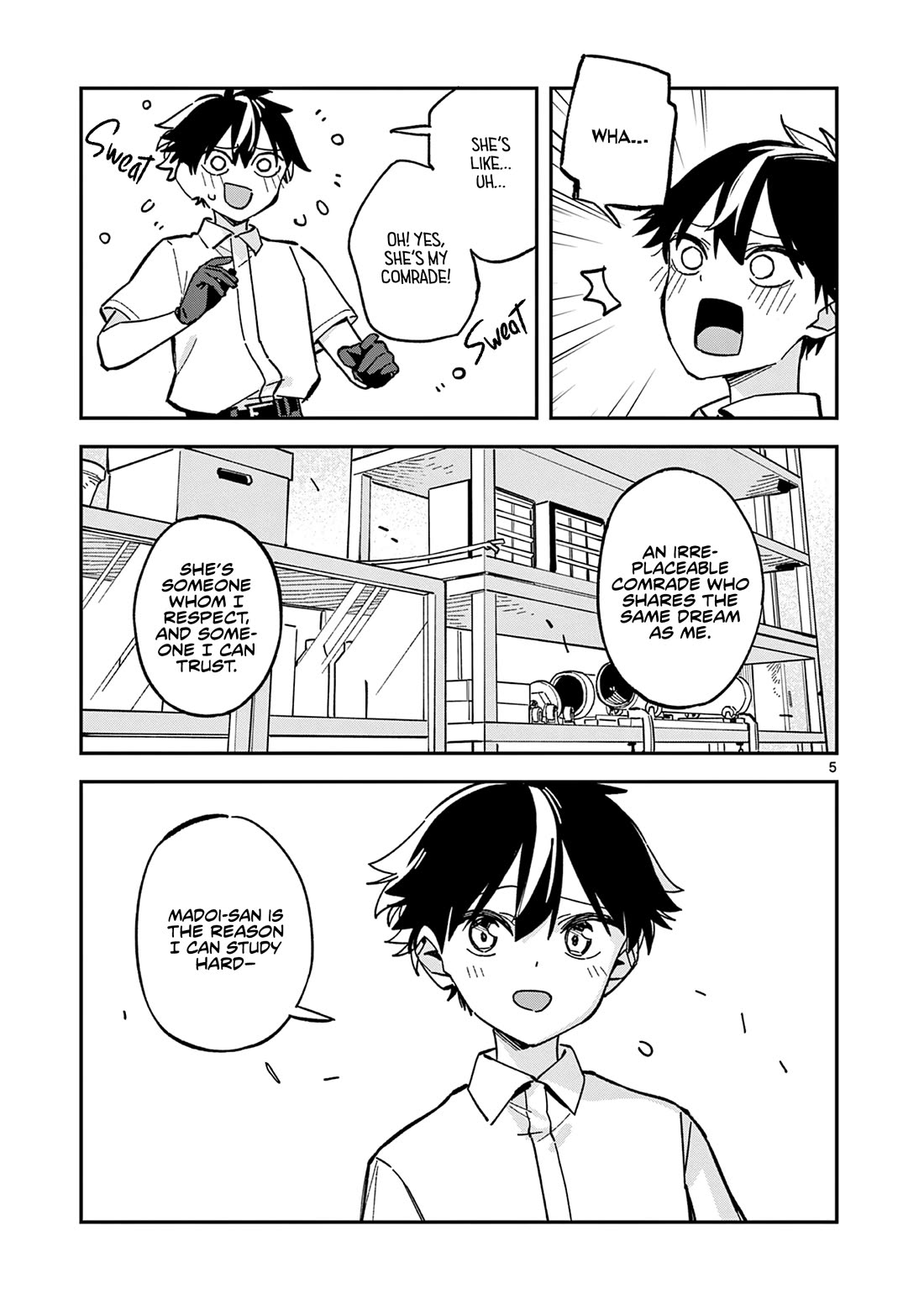 After School, We Wander in Space Chapter 47 page 5 - Chapter 47