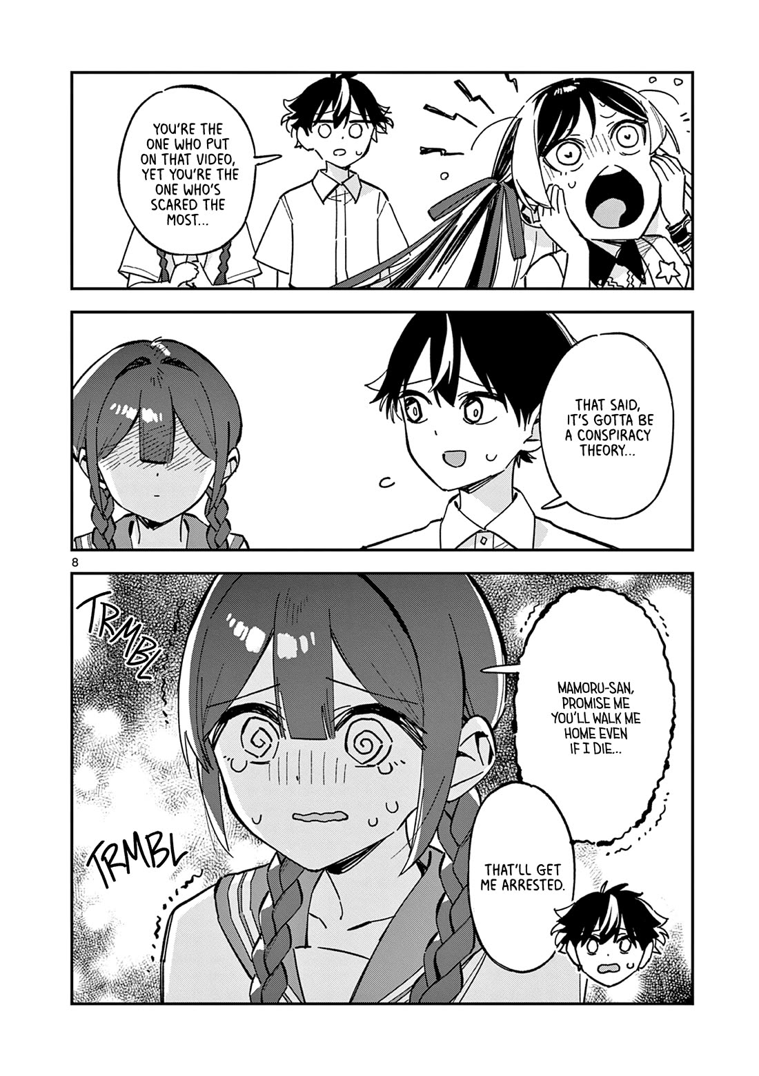 After School, We Wander in Space Chapter 48 page 8 - Chapter 48