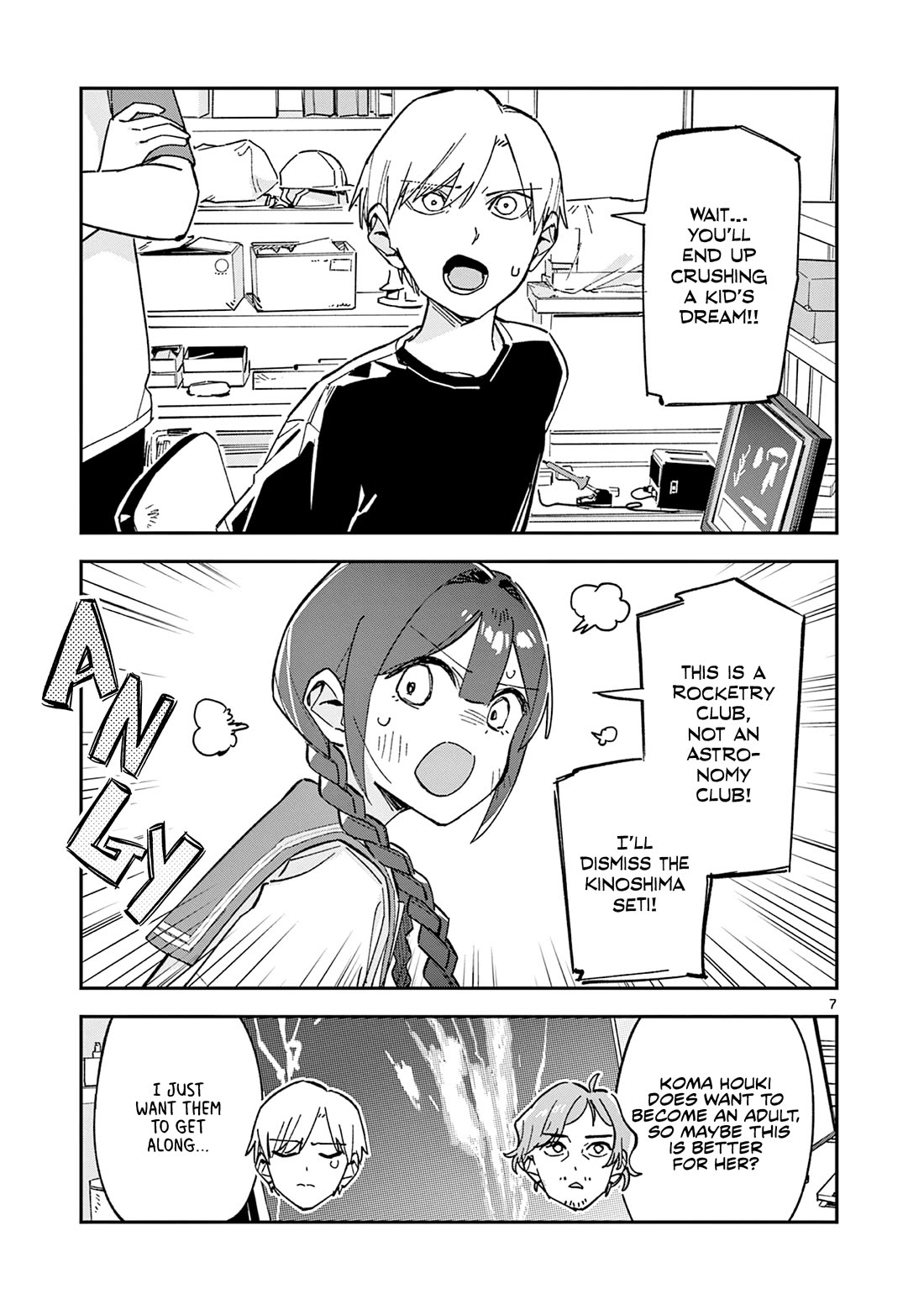 After School, We Wander in Space Chapter 50 page 7 - Chapter 50