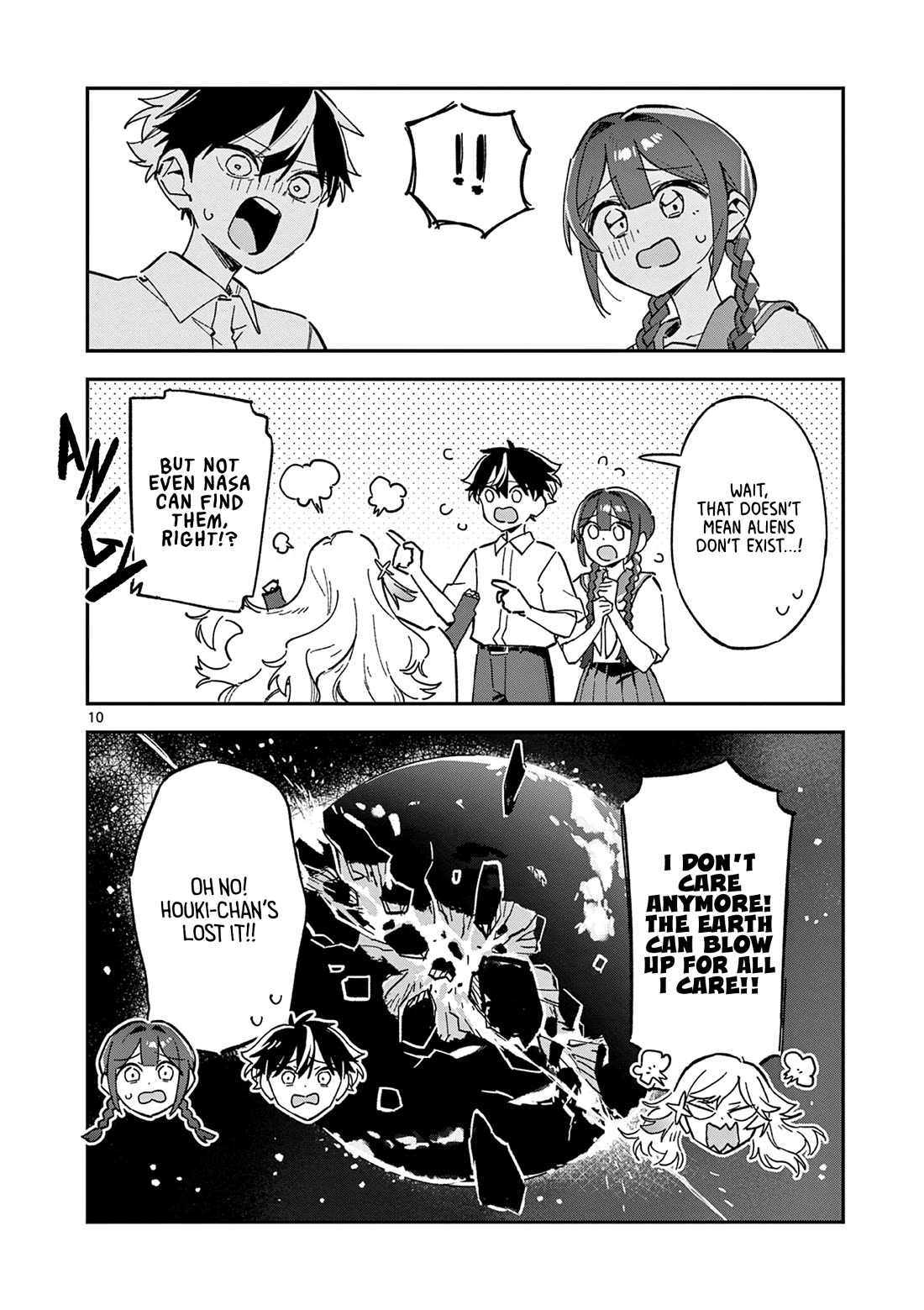 After School, We Wander in Space Chapter 51 page 10 - Chapter 51