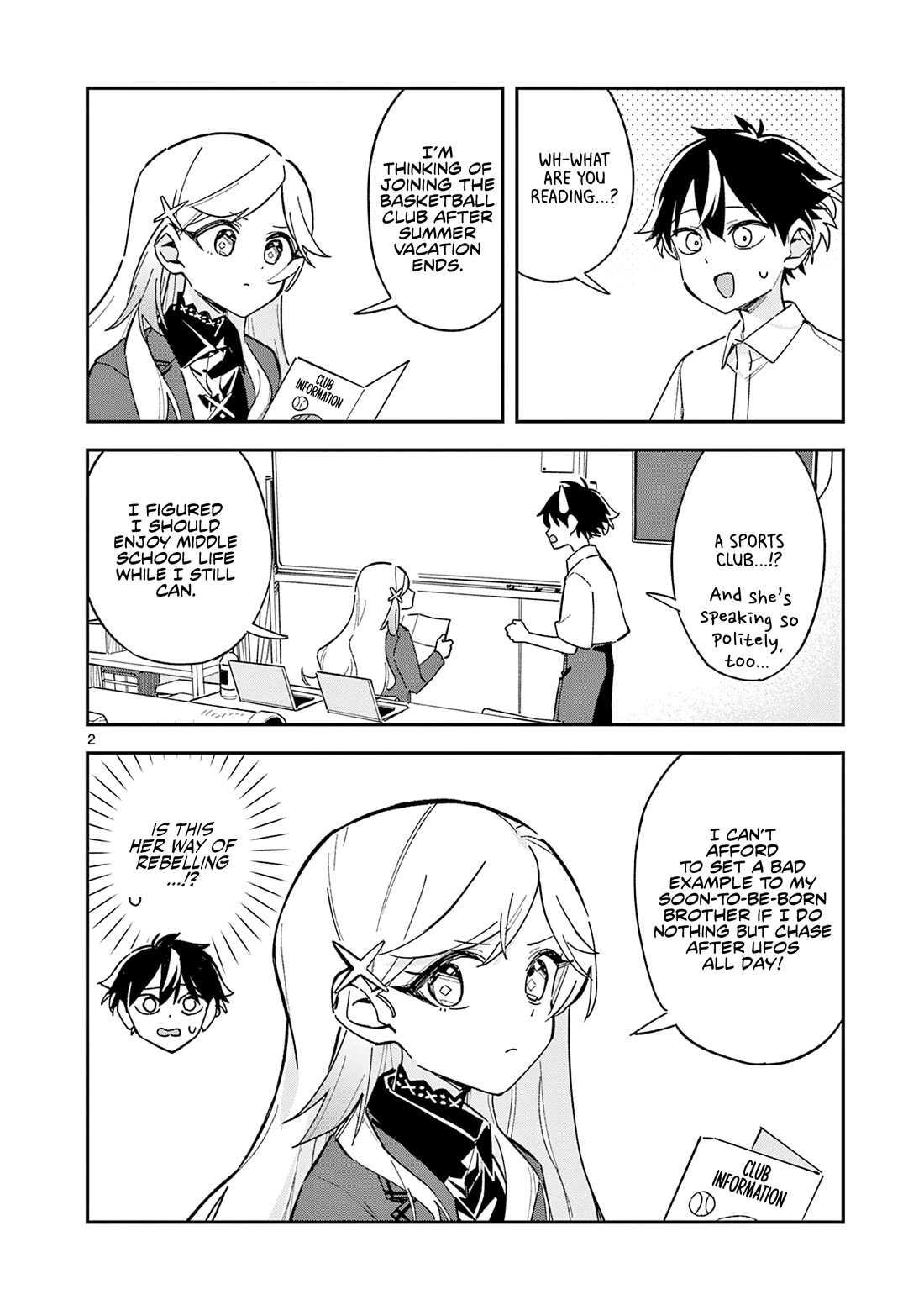 After School, We Wander in Space Chapter 52 page 2 - Chapter 52