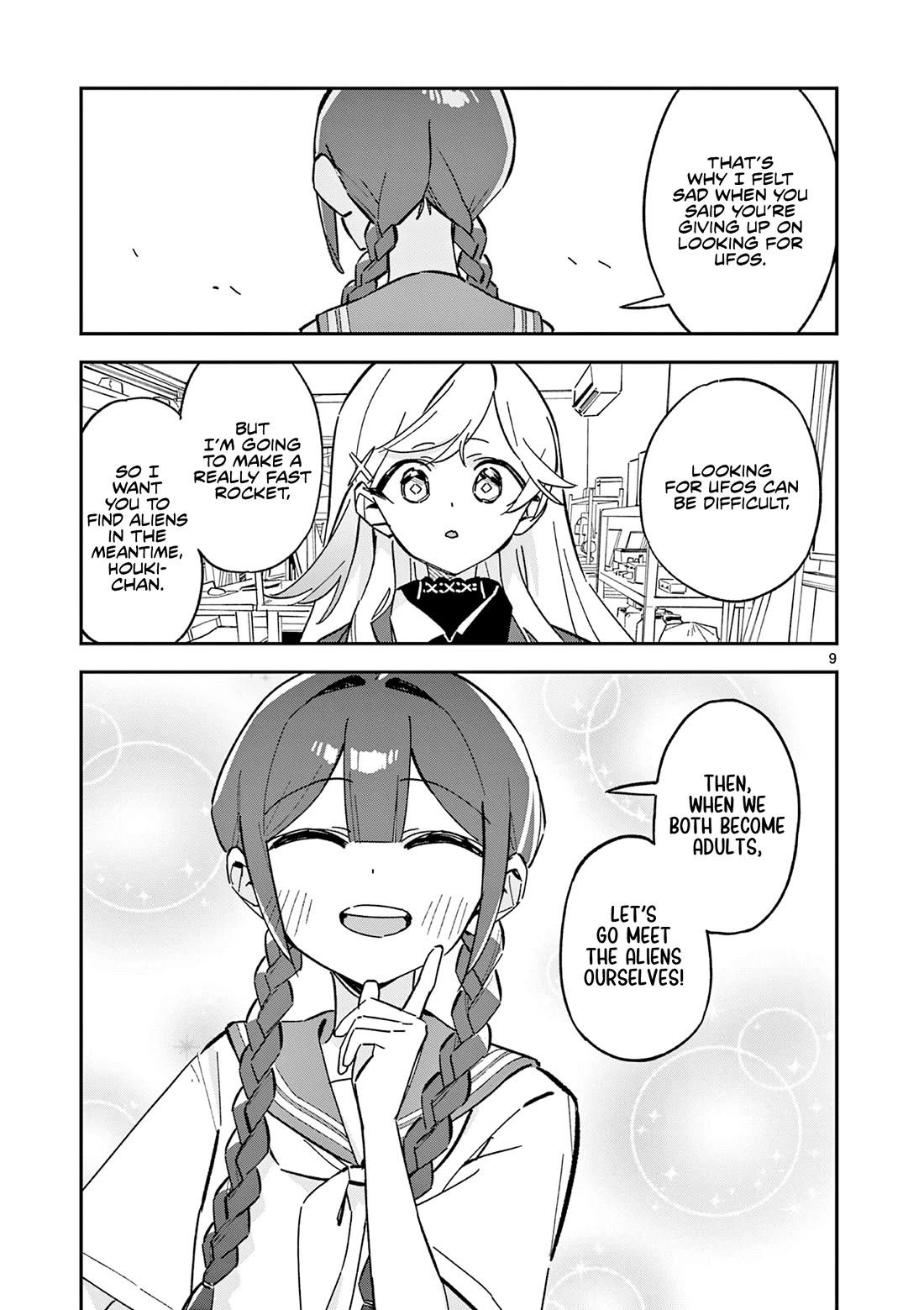 After School, We Wander in Space Chapter 52 page 9 - Chapter 52