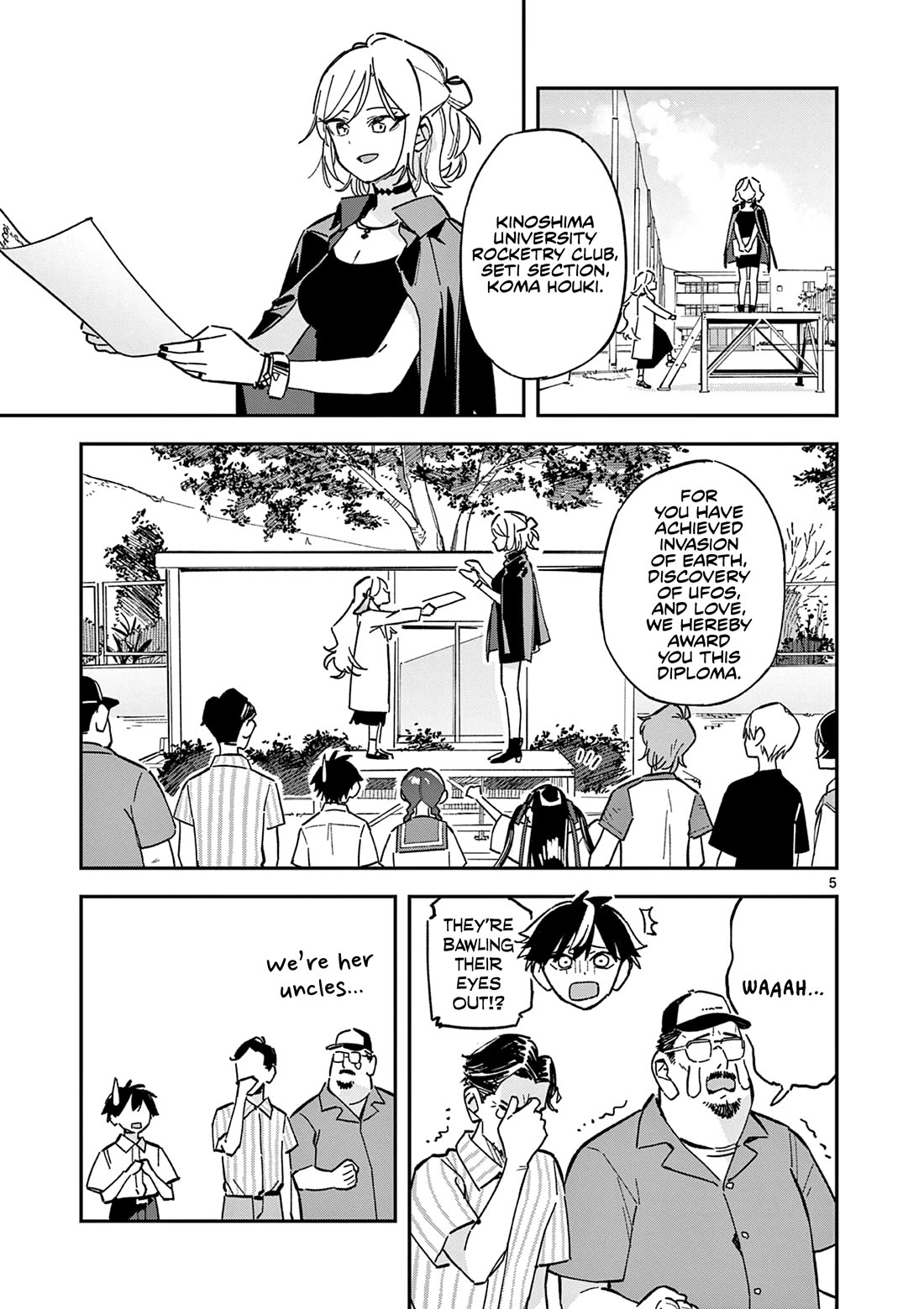 After School, We Wander in Space Chapter 53 page 5 - Chapter 53