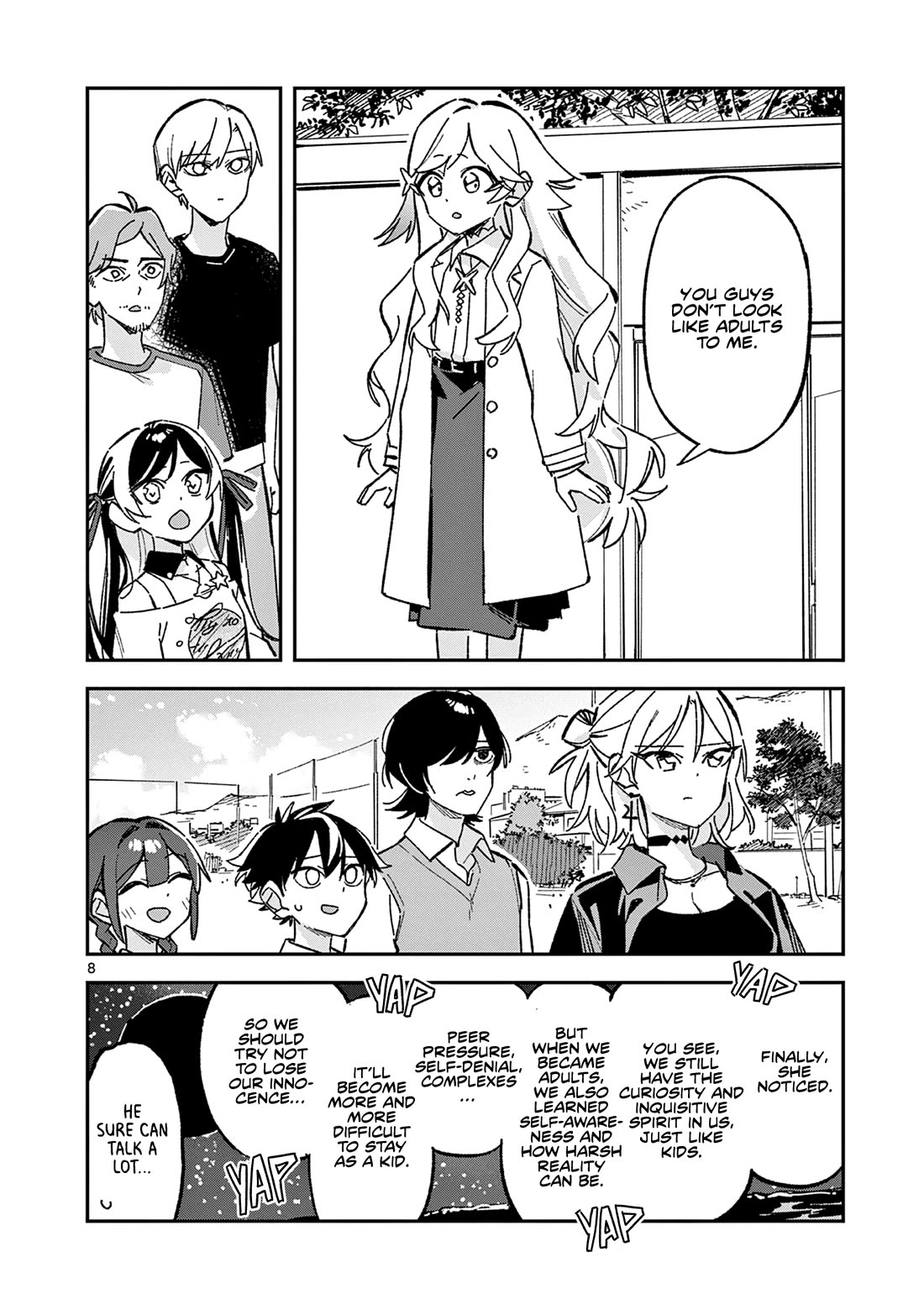After School, We Wander in Space Chapter 53 page 8 - Chapter 53