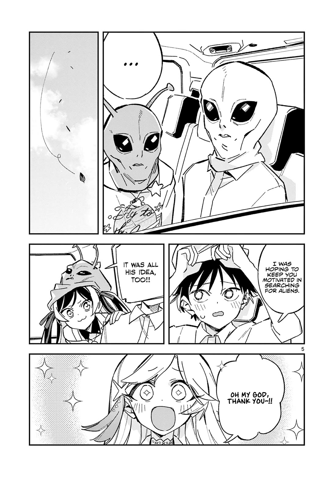 After School, We Wander in Space Chapter 54 page 5 - Chapter 54