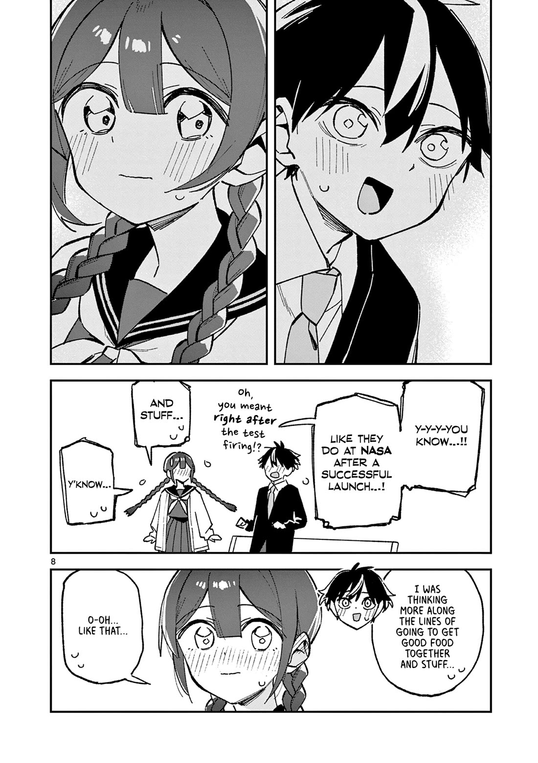 After School, We Wander in Space Chapter 56 page 8 - Chapter 56