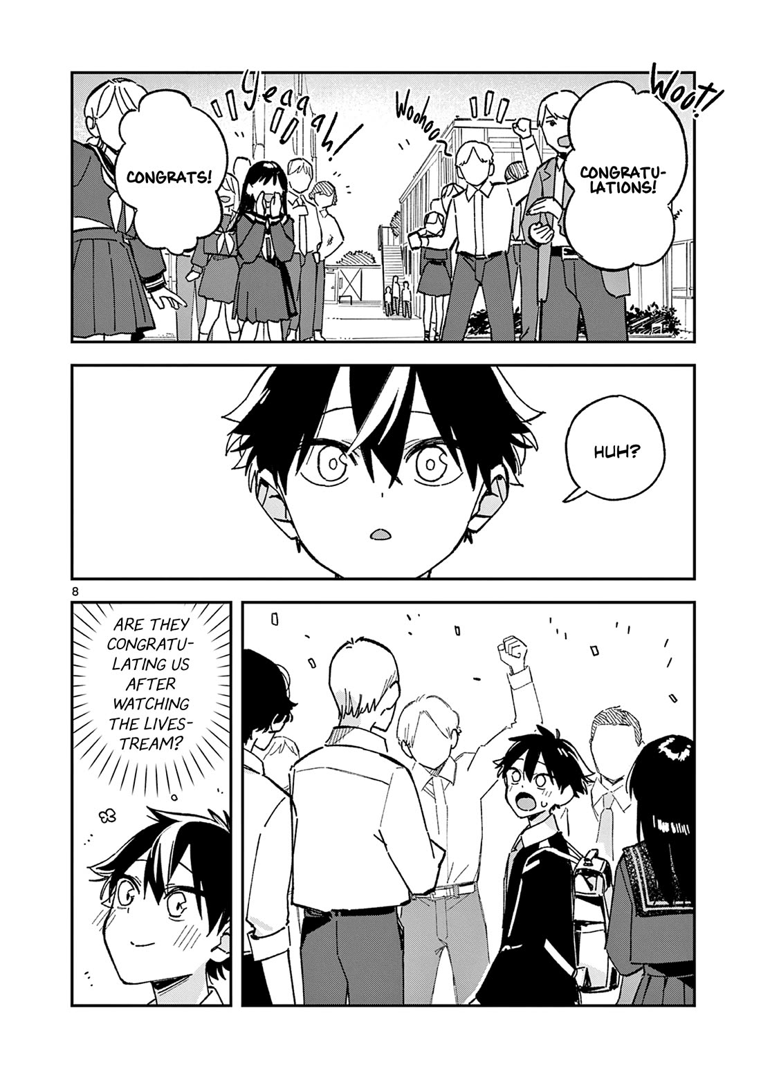 After School, We Wander in Space Chapter 59 page 8 - Chapter 59