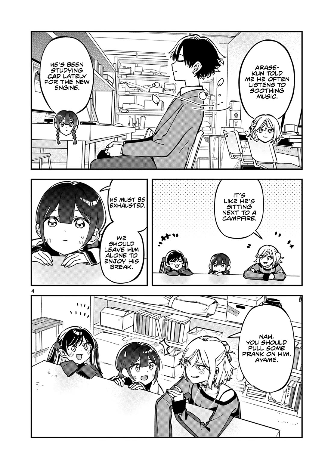 After School, We Wander in Space Chapter 7 page 4 - Chapter 7