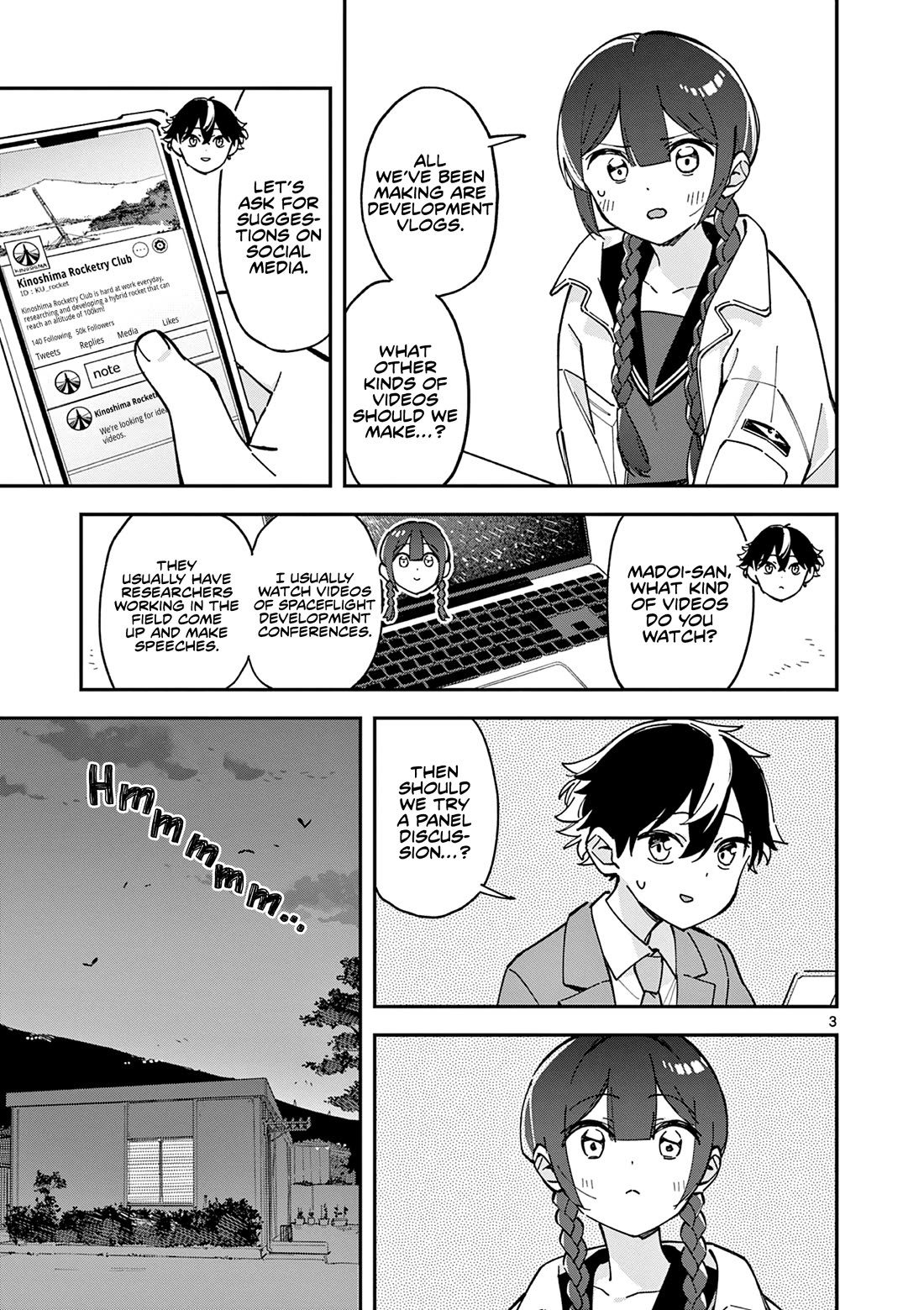 After School, We Wander in Space Chapter 9 page 3 - Chapter 9