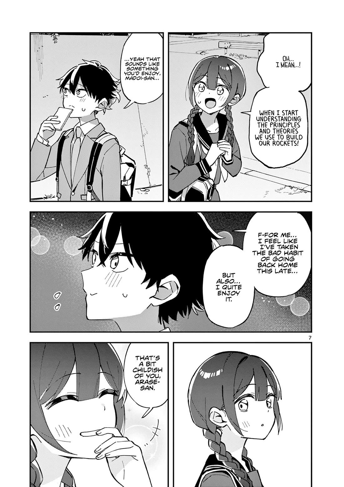 After School, We Wander in Space Chapter 9 page 7 - Chapter 9