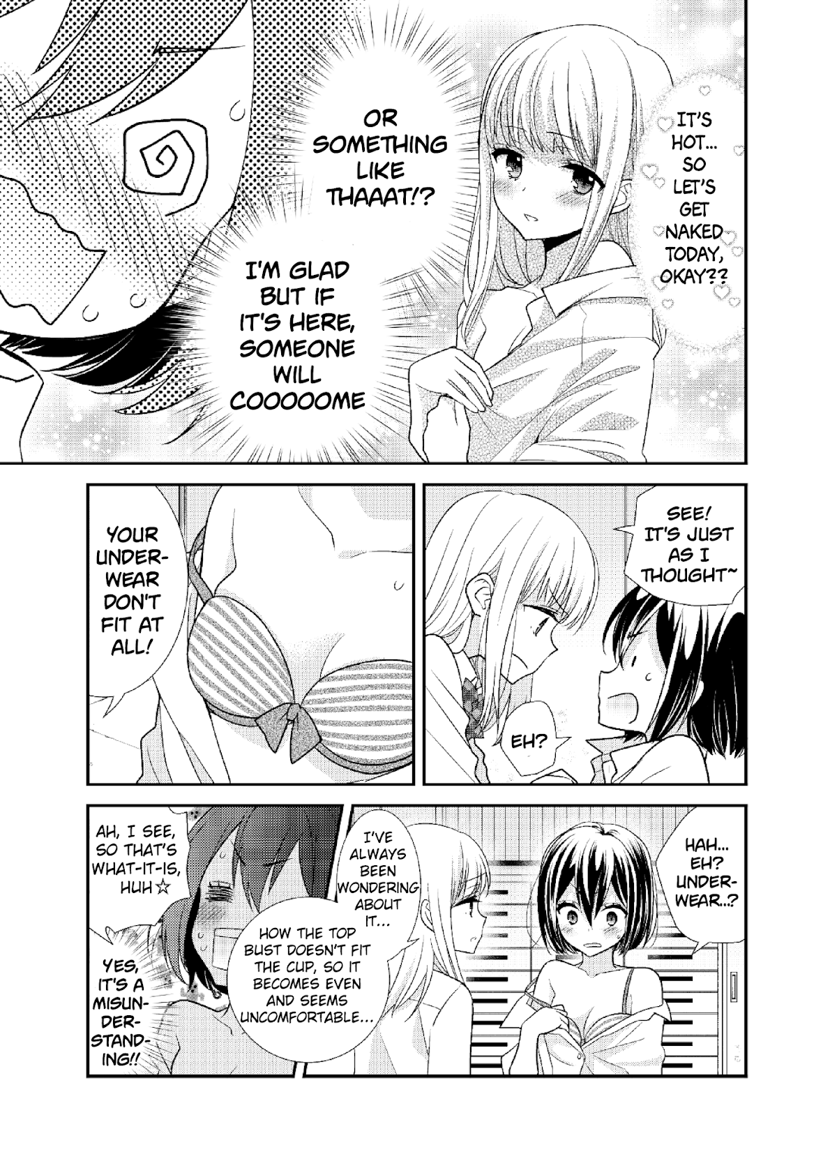 After School Chapter 8.5 page 5 - Chapter 8.5: After School - Lingerie