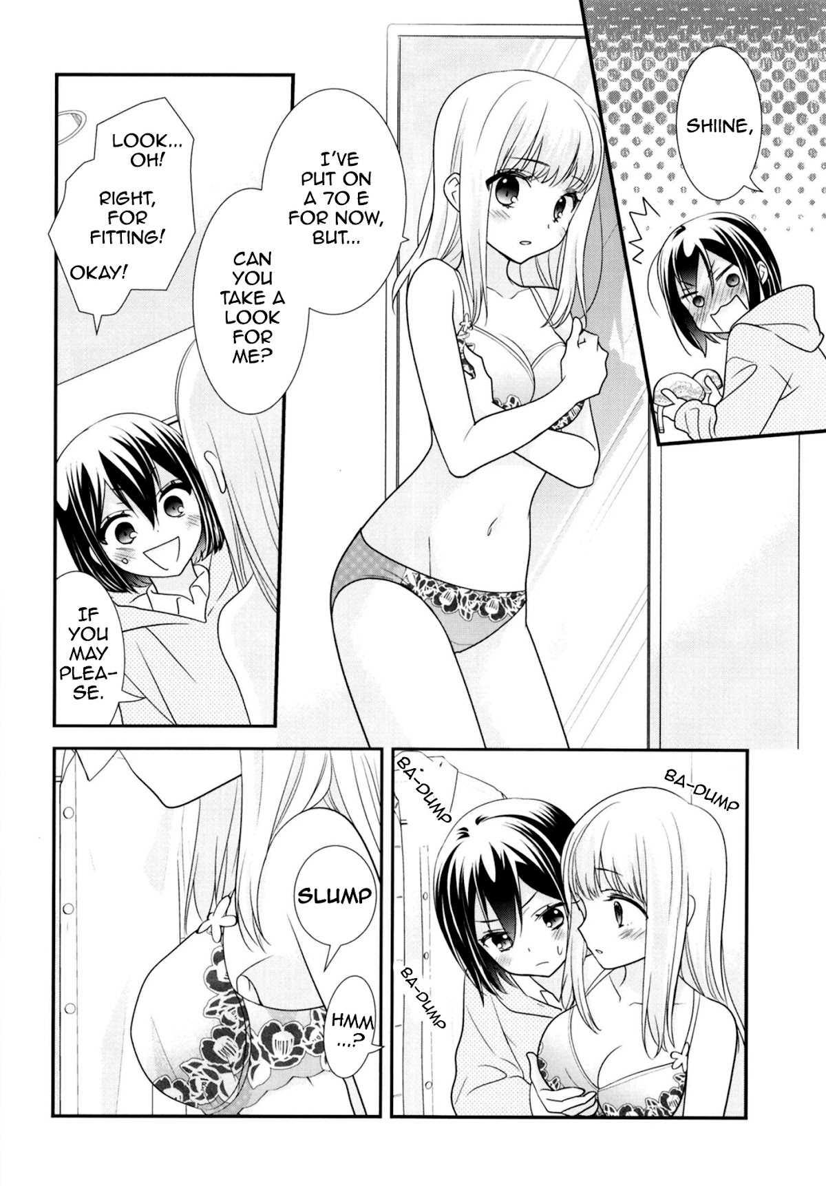 After School Chapter 9.5 page 15 - Chapter 9.5: After School - Lingerie Fitting