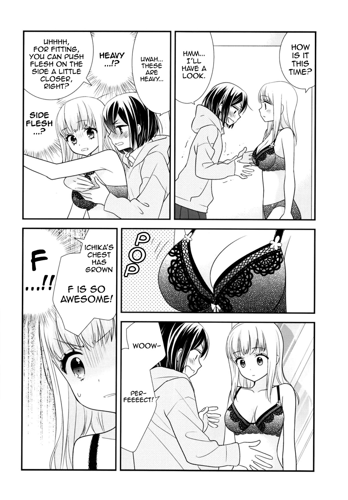After School Chapter 9.5 page 17 - Chapter 9.5: After School - Lingerie Fitting