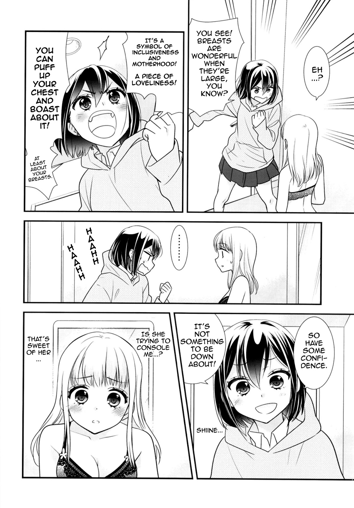 After School Chapter 9.5 page 19 - Chapter 9.5: After School - Lingerie Fitting