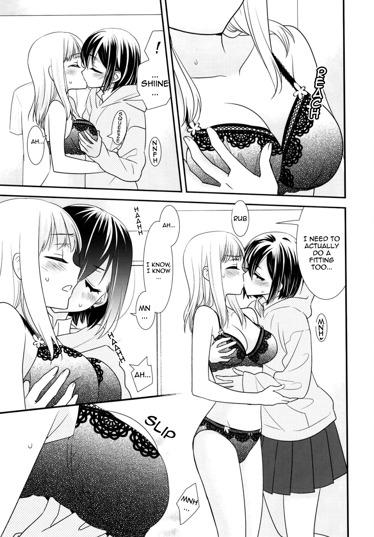 After School Chapter 9.5 page 22 - Chapter 9.5: After School - Lingerie Fitting