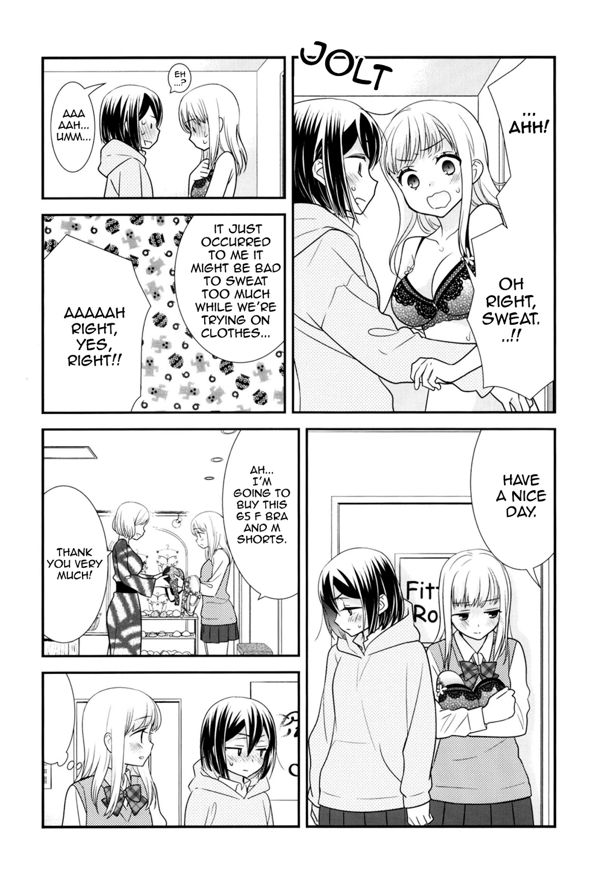 After School Chapter 9.5 page 25 - Chapter 9.5: After School - Lingerie Fitting