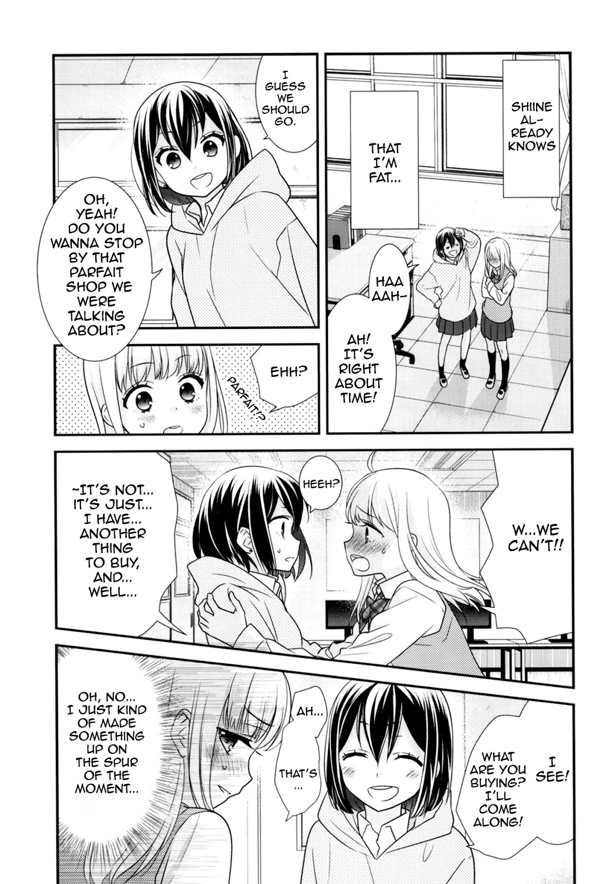 After School Chapter 9.5 page 8 - Chapter 9.5: After School - Lingerie Fitting