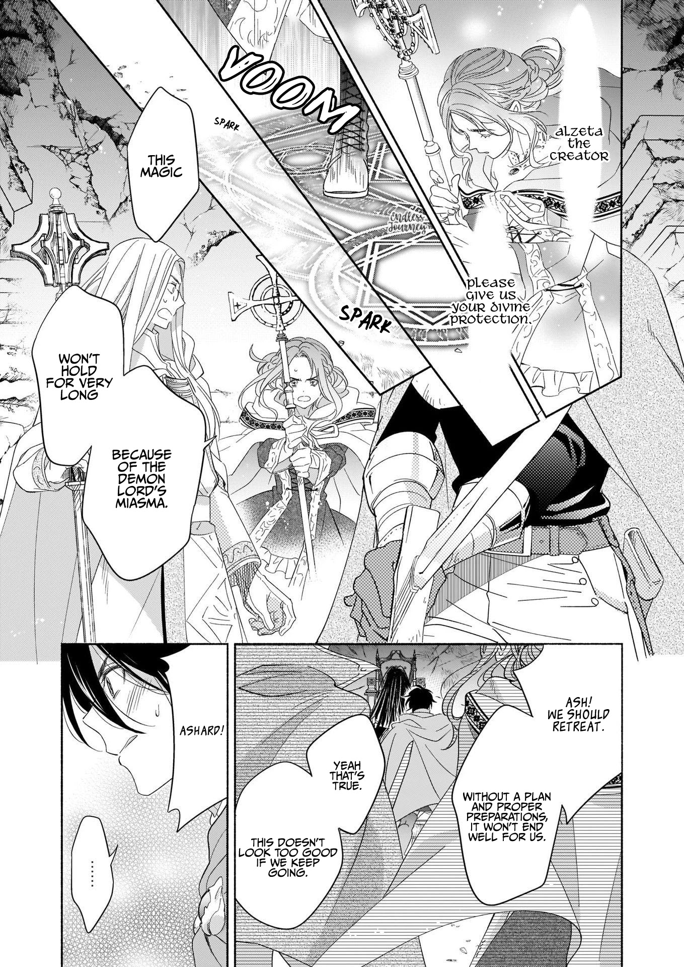 After the Holy Sword Reincarnates Into a Human Being, It’s Troubled Because It Is Favored by the Hero Chapter 1 page 14 - Chapter 1