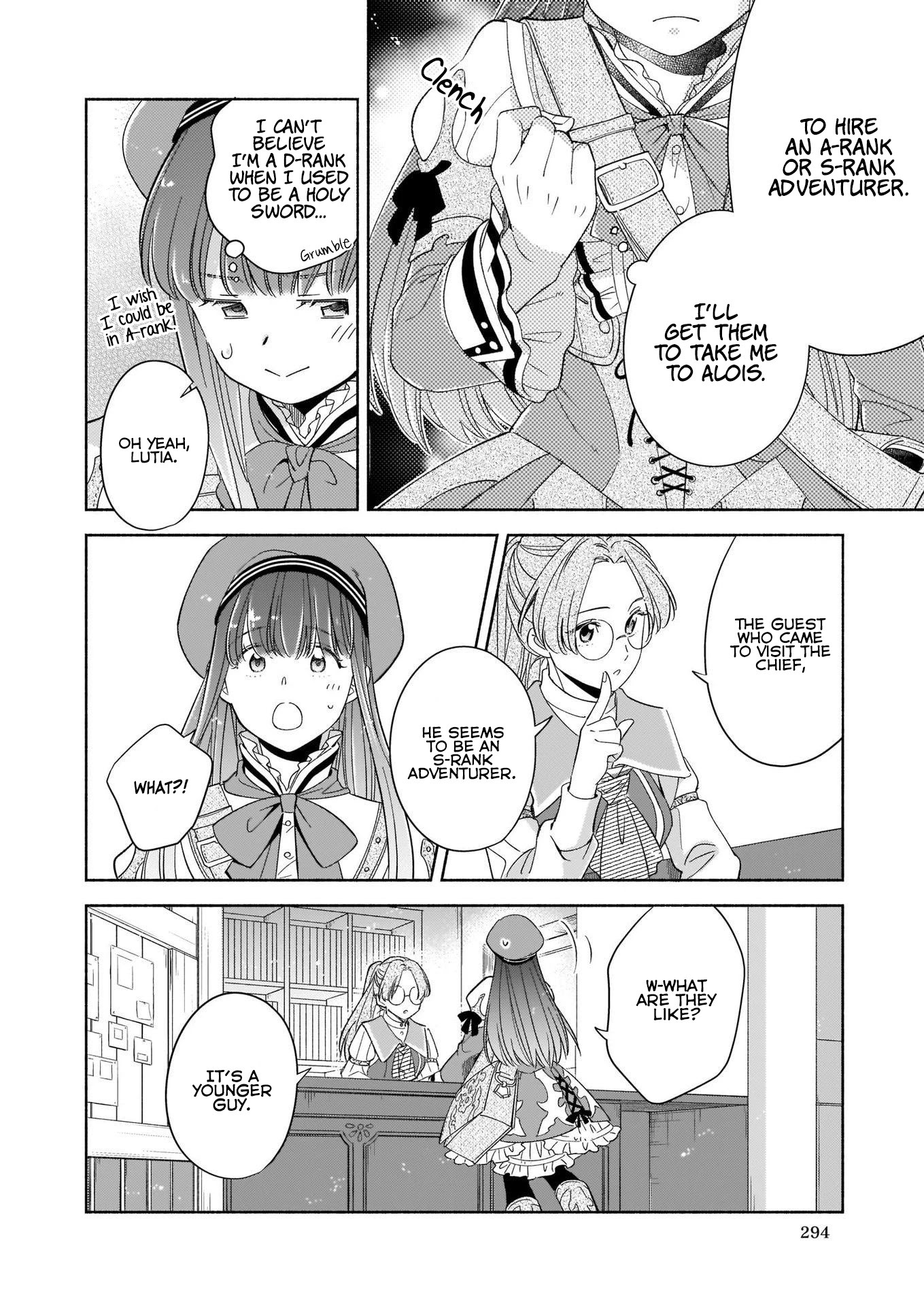 After the Holy Sword Reincarnates Into a Human Being, It’s Troubled Because It Is Favored by the Hero Chapter 2 page 12 - Chapter 2
