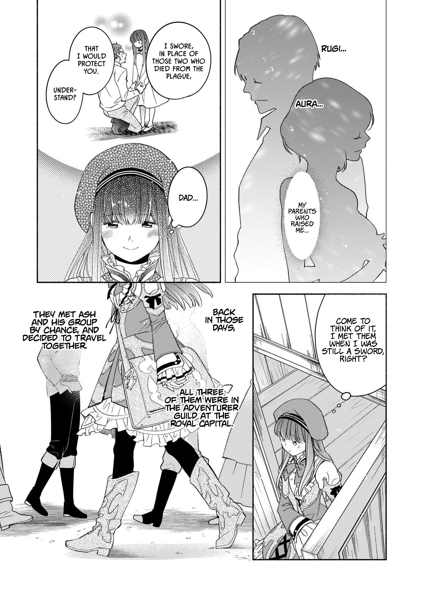 After the Holy Sword Reincarnates Into a Human Being, It’s Troubled Because It Is Favored by the Hero Chapter 2 page 7 - Chapter 2